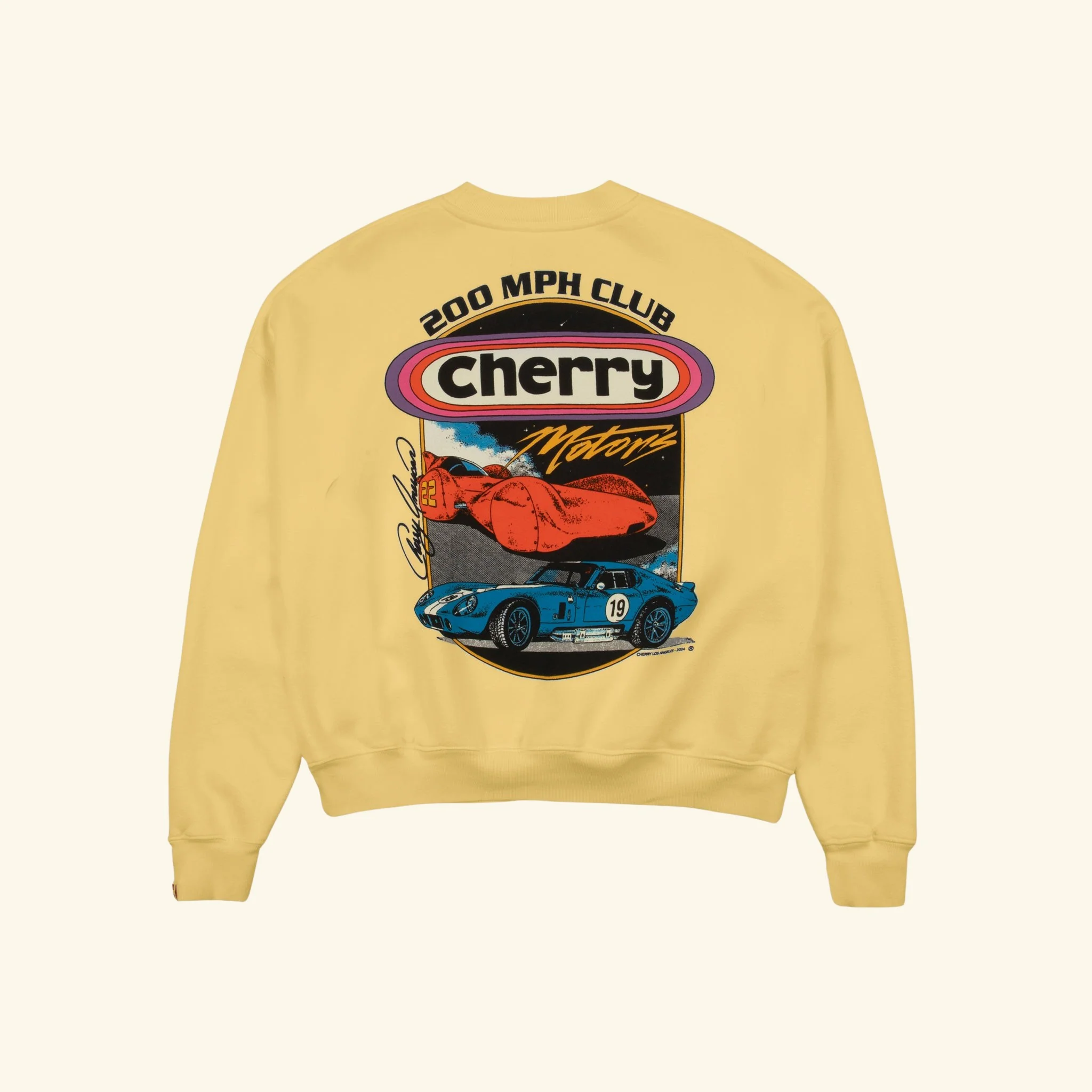 Cherry American Crewneck (Butter) - Image 2