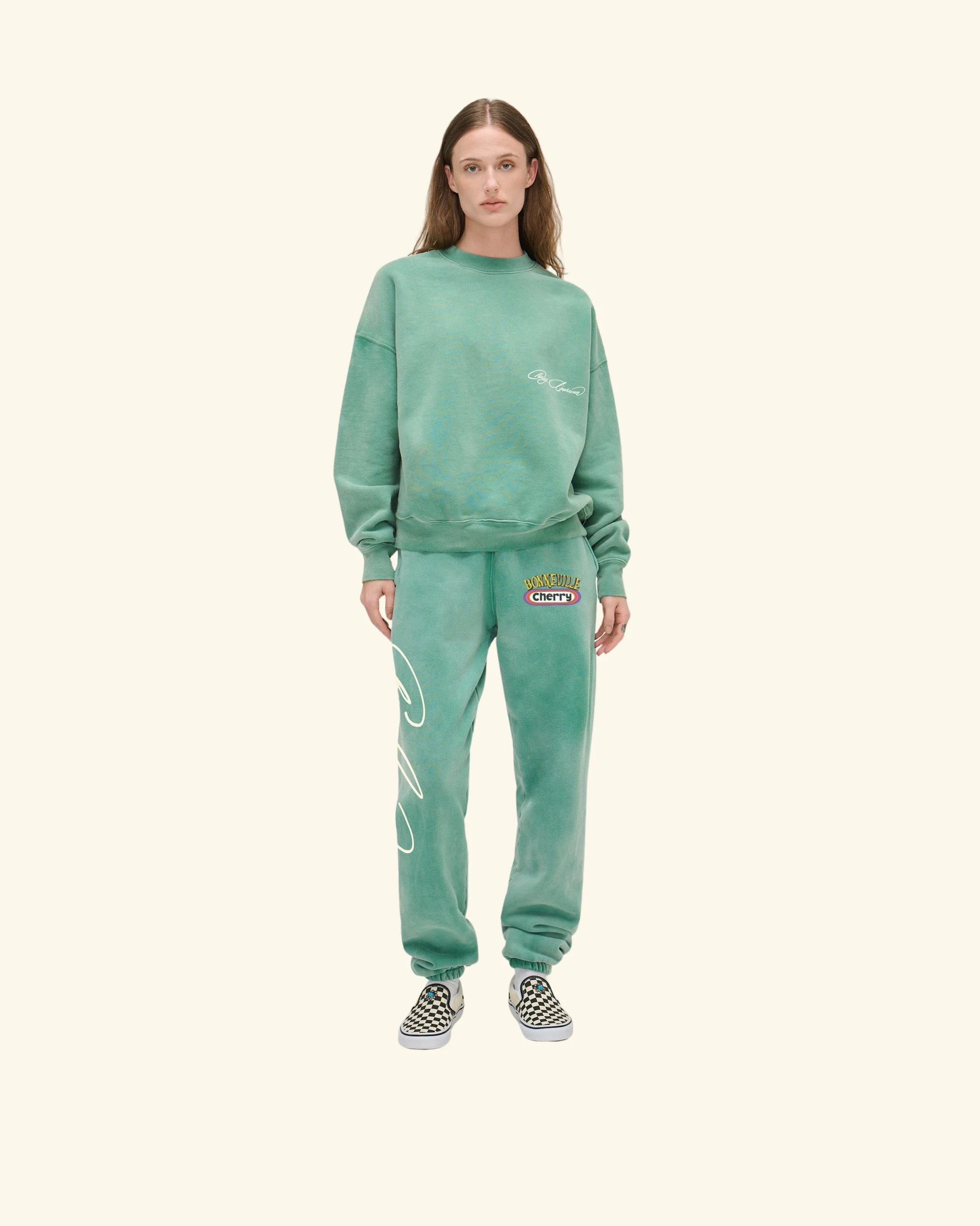 Cherry American Crewneck (Pine) - Image 4