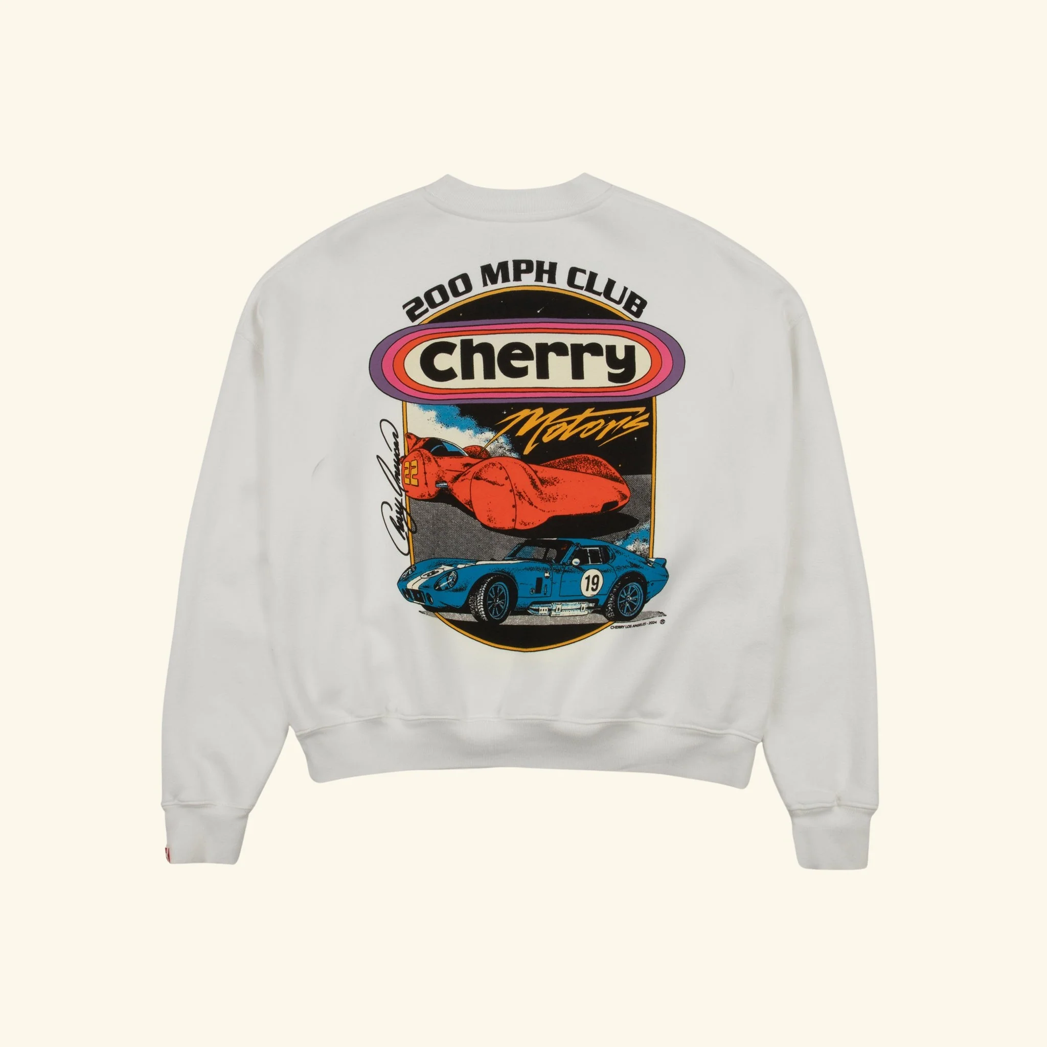 Cherry American Crewneck (Vintage White) - Image 2
