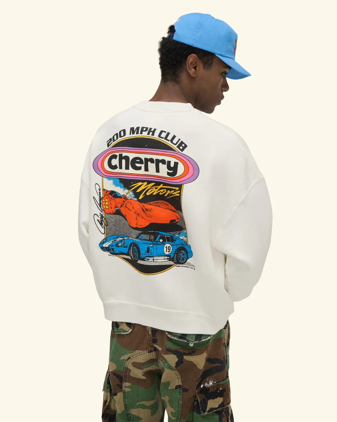 Cherry American Crewneck (Vintage White) - Image 5