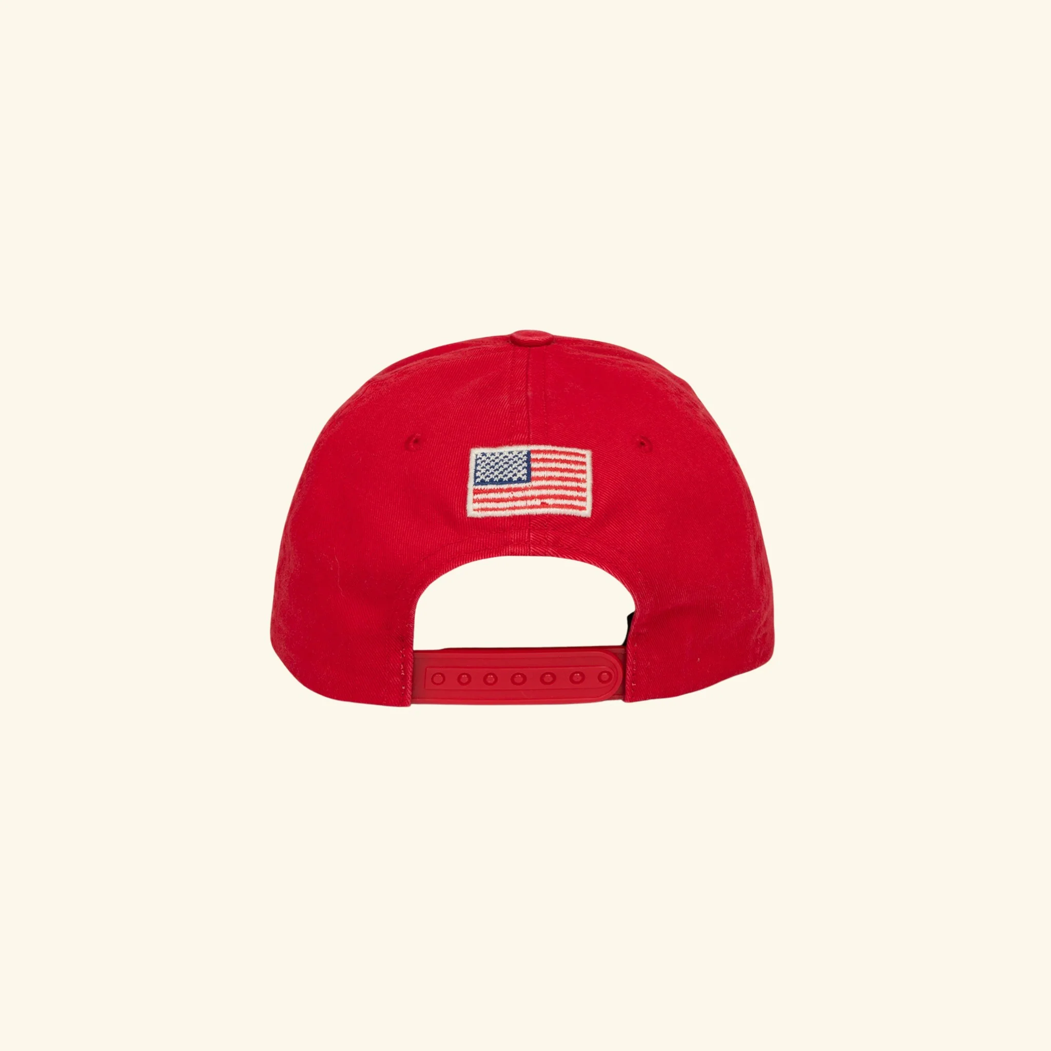 Cherry American Unstructured Hat (Red) - Image 2
