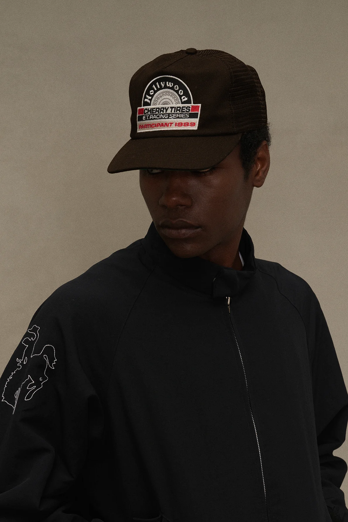 Cherry Tires Trucker (Brown) - Image 3