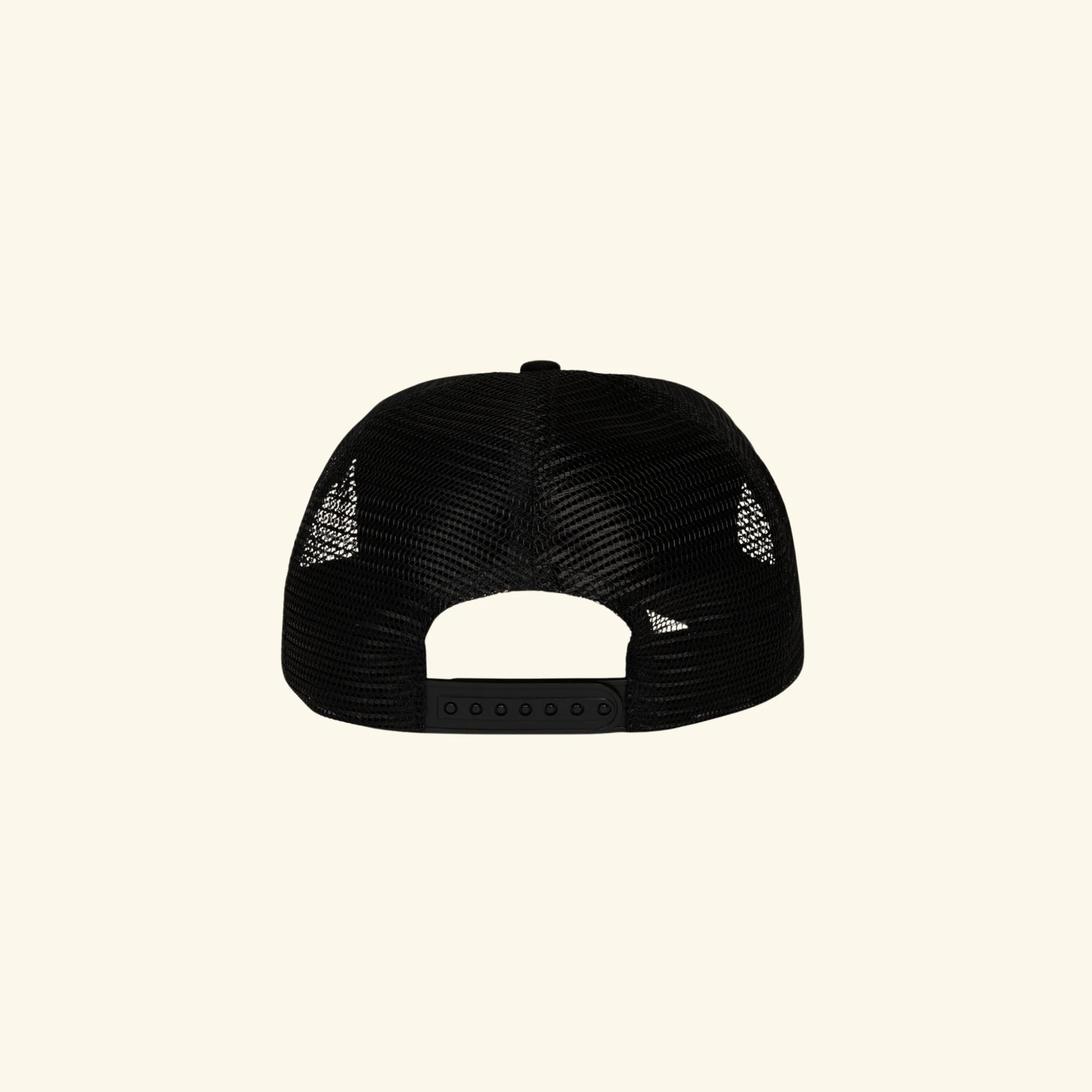 Cherry West Mesh Trucker (Black) - Image 2