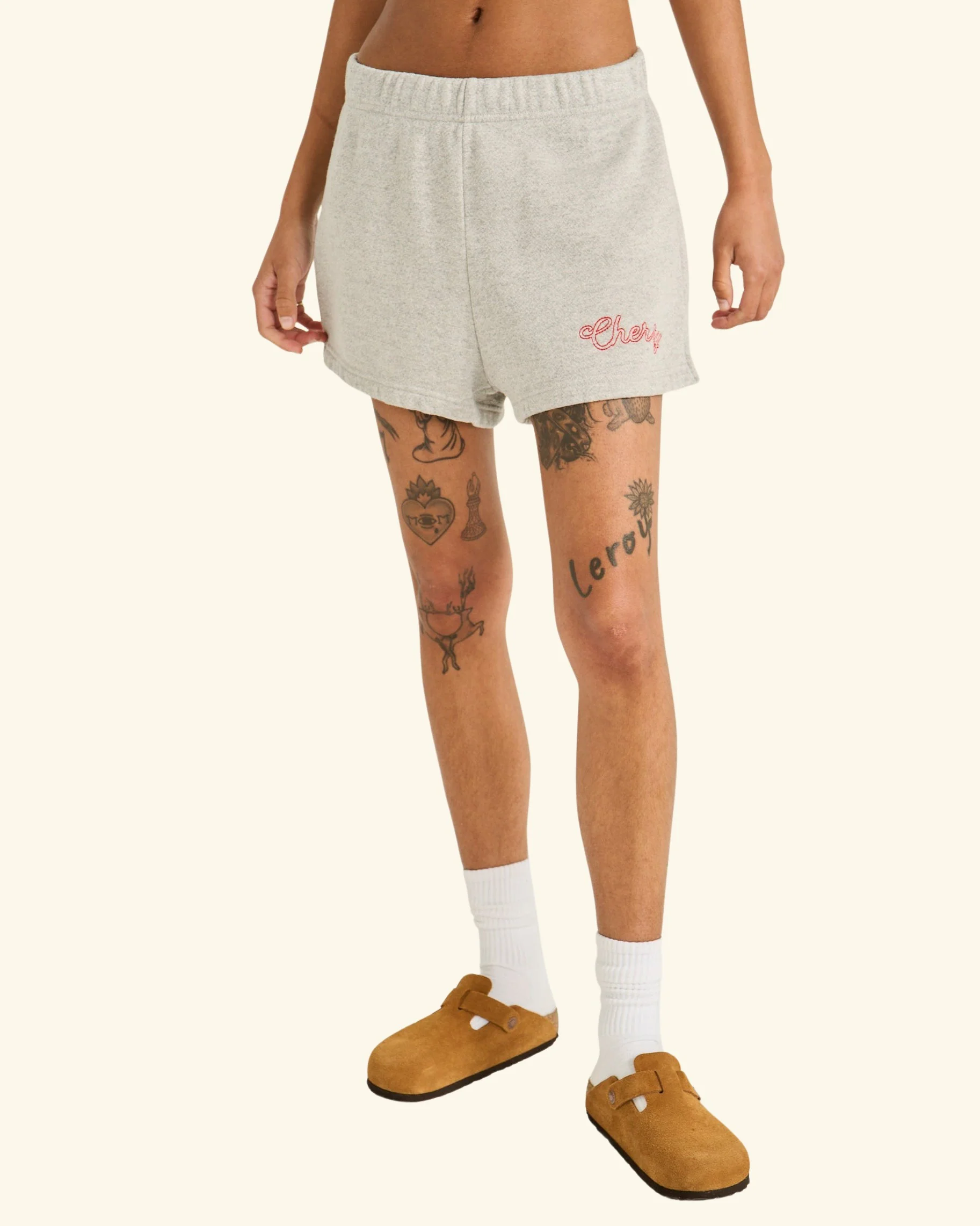 Cherry Women's Sweatshort - Image 4