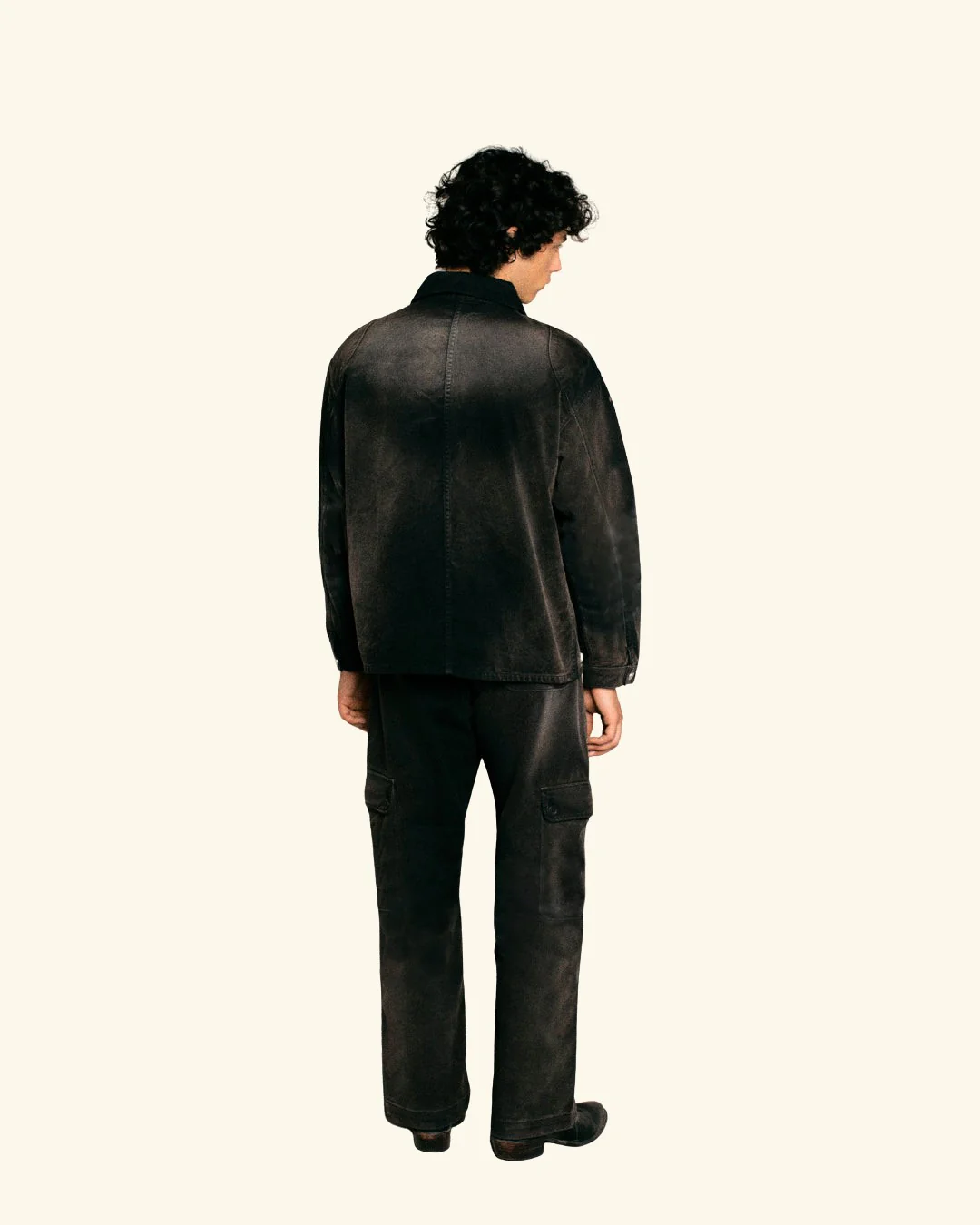 Chore Jacket (Black) - Image 4