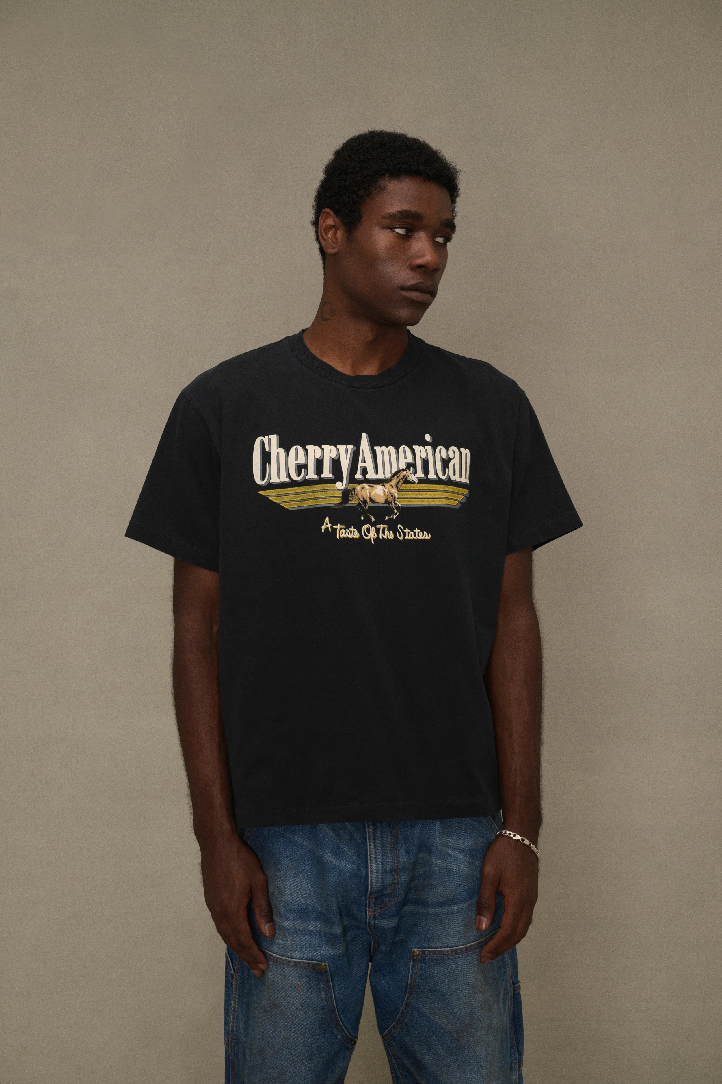 Coast to Coast Boxy T-Shirt (Vintage Black) - Image 3