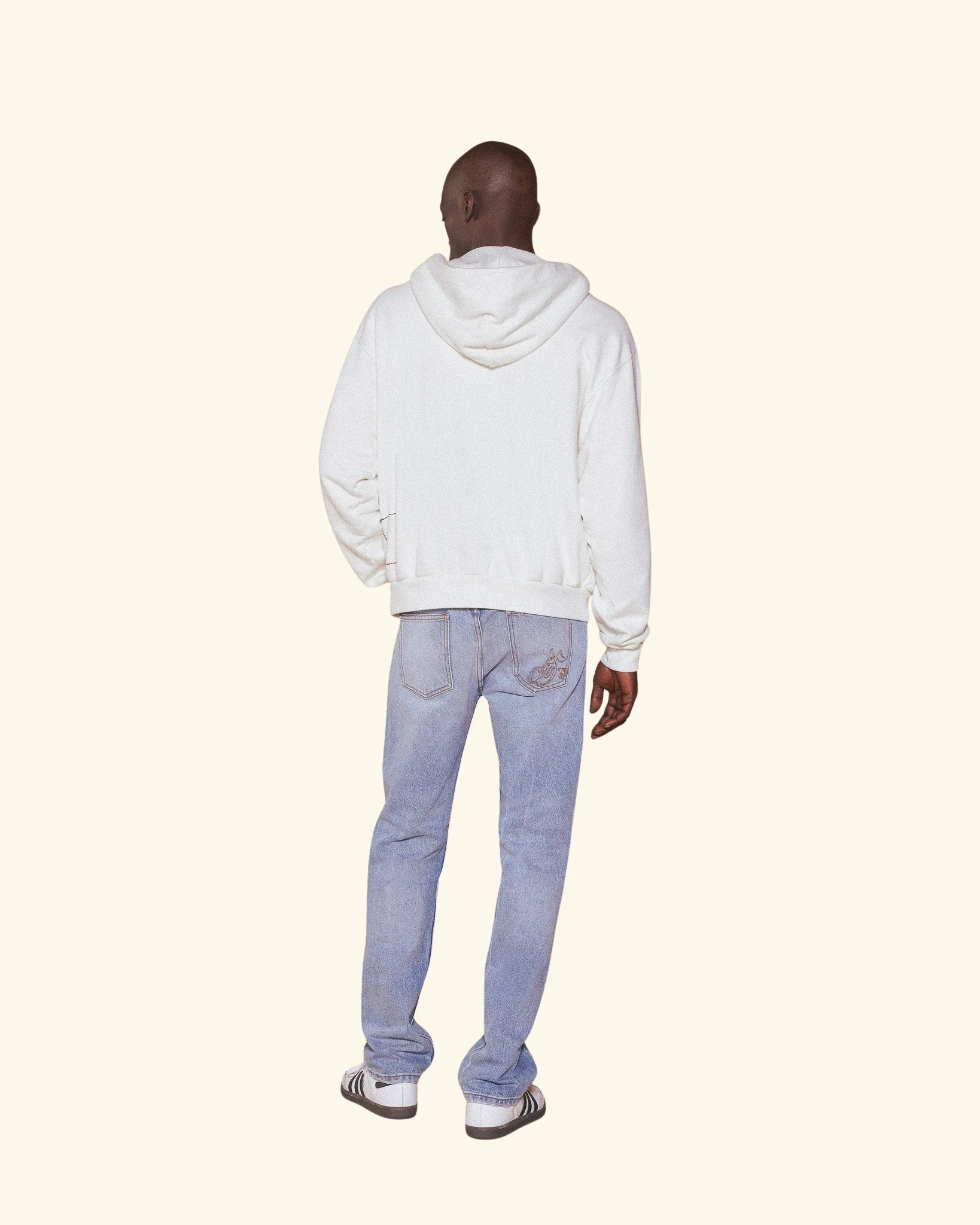 Cobra Zip-Up (White) - Image 4