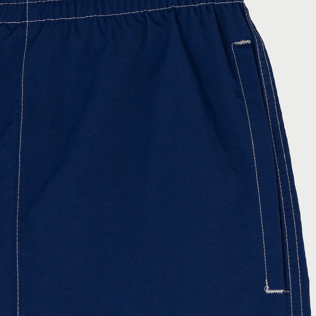 Contrast Rip-Stop Swim Shorts - Image 5