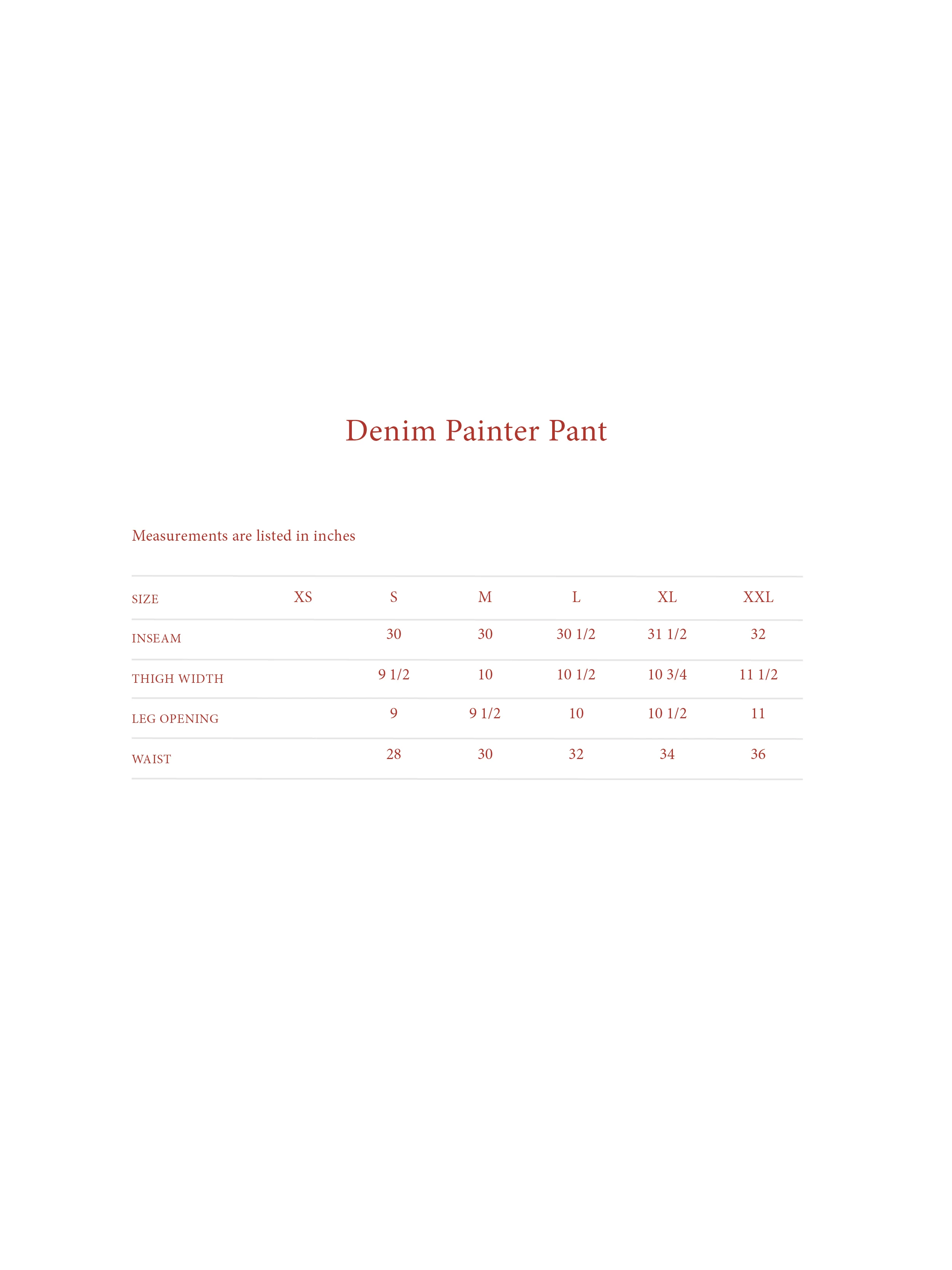 Denim Painter Pants (CL2 Wash) - Image 8