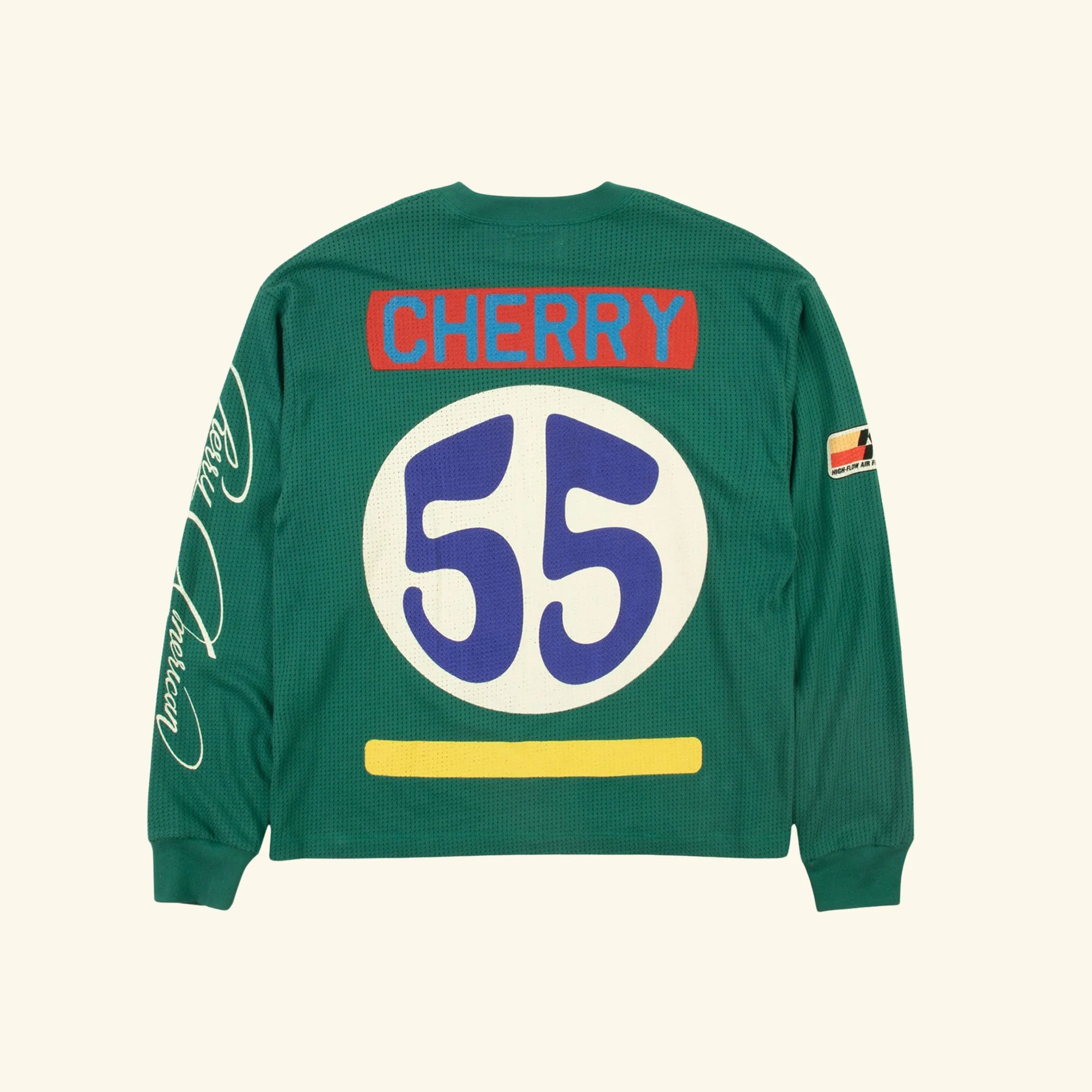 Cotton Mesh Moto Jersey (Pine) - Image 2