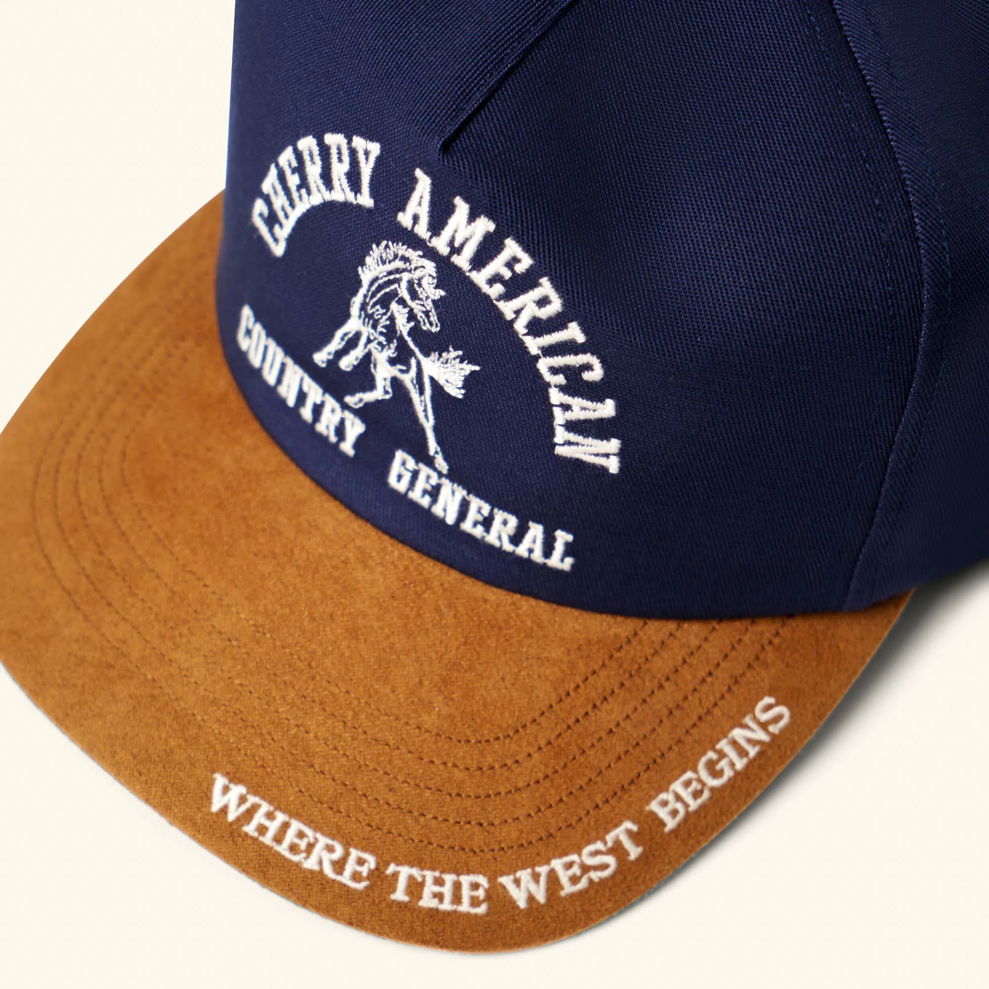 Country General  5 Panel Hat (Navy) - Image 3