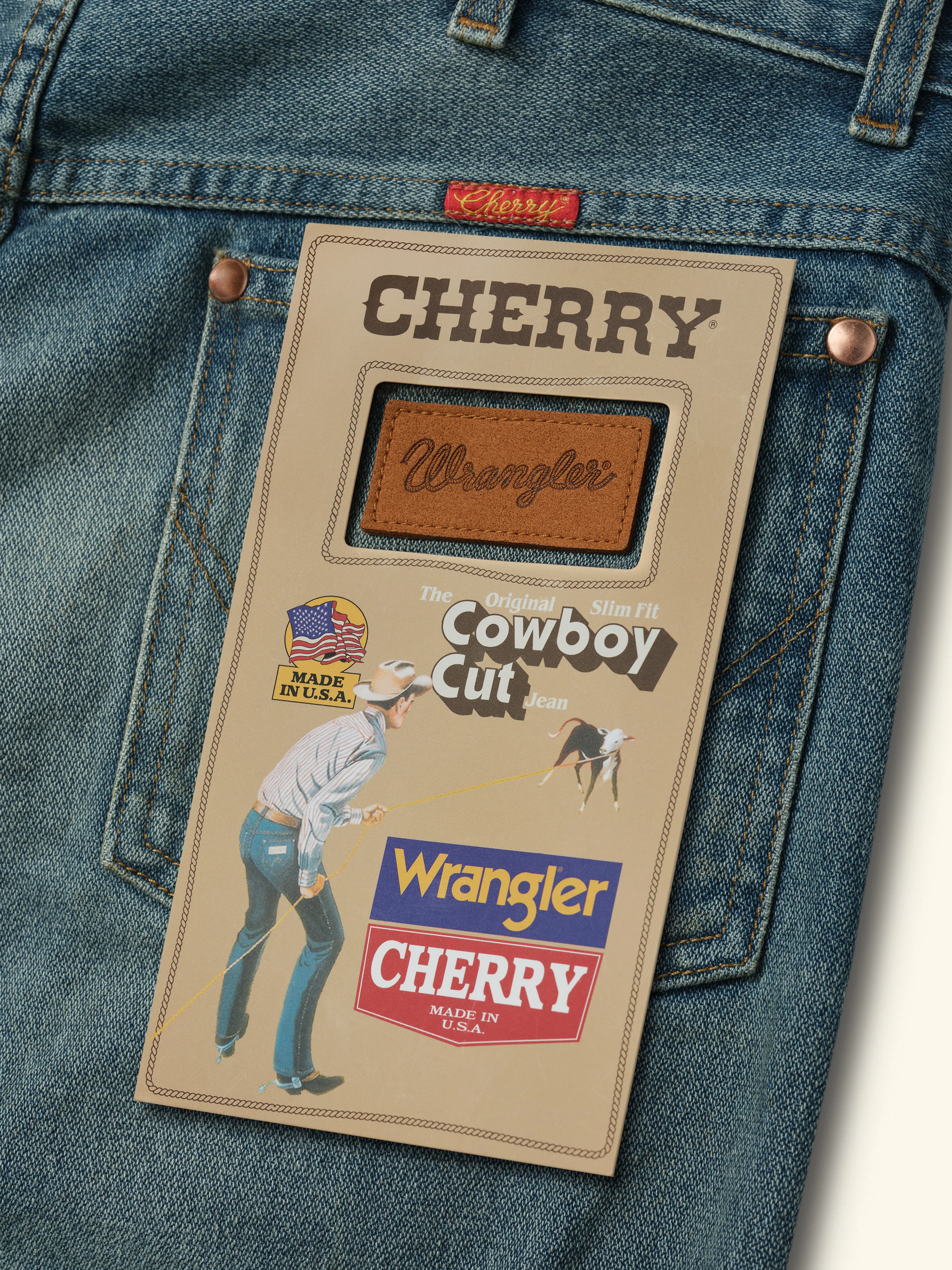 Cherry x Wrangler Cowboy Cut 5 Pocket Denim - Image 8
