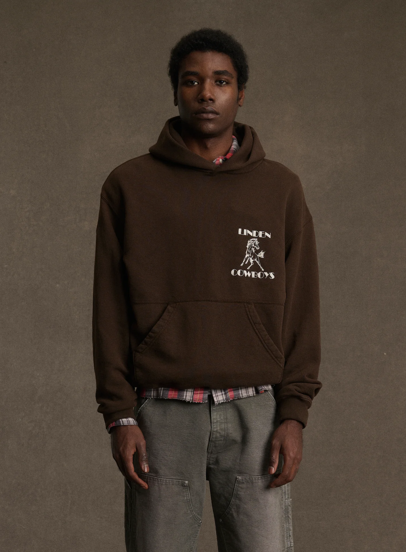 Cowboys Pullover Hoodie (Chocolate) - Image 2