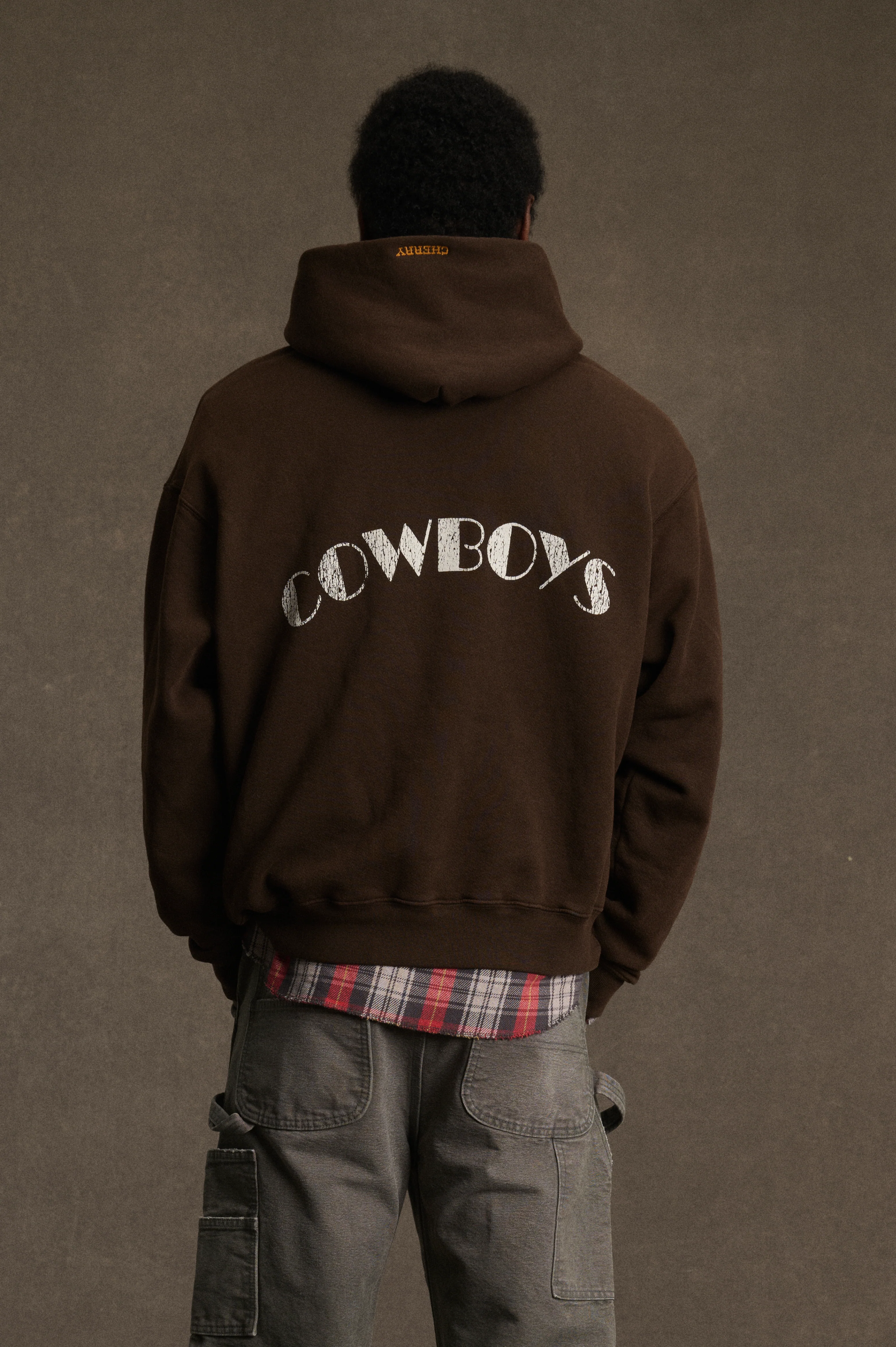 Cowboys Pullover Hoodie (Chocolate) - Image 3