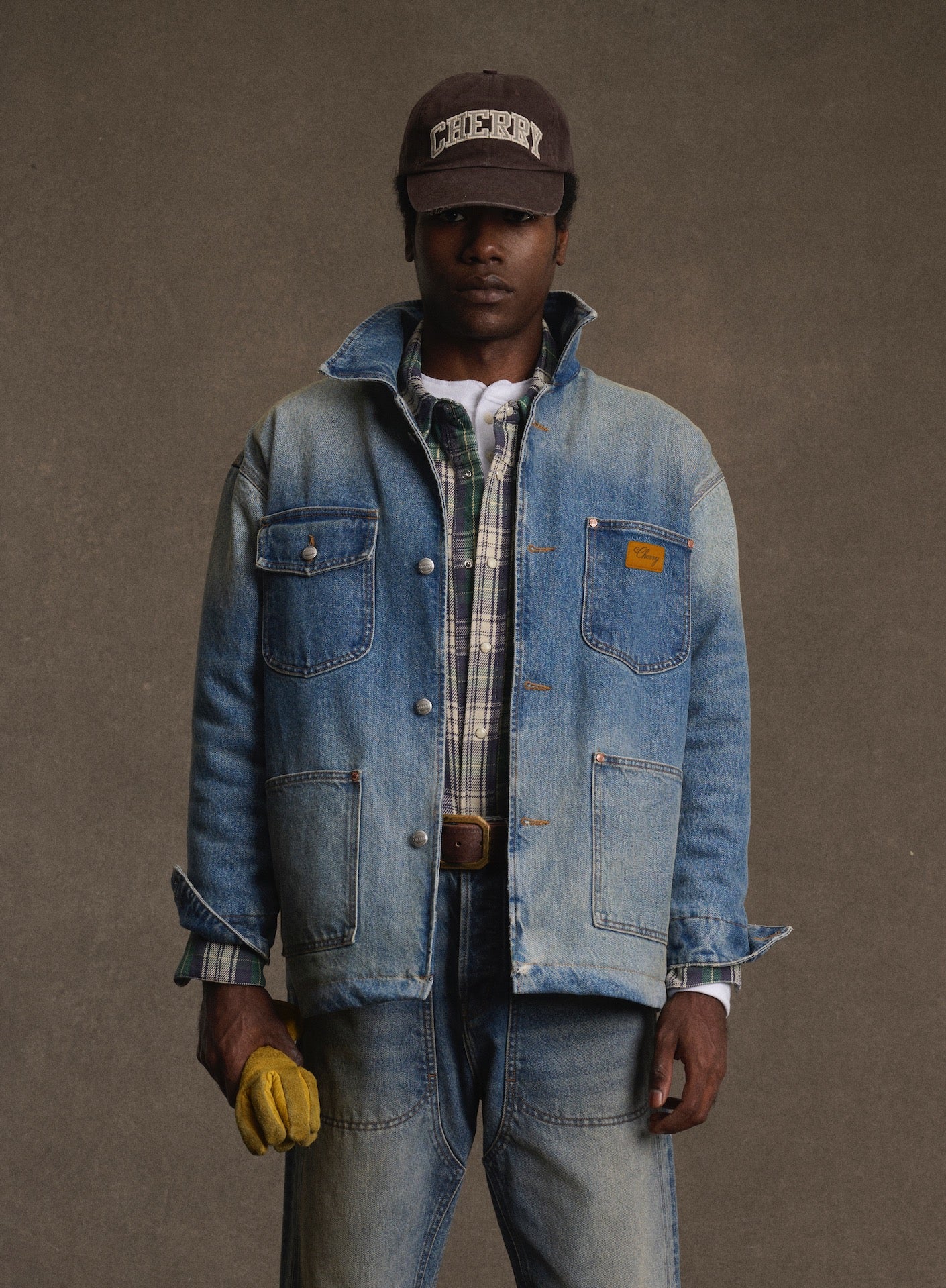Denim Chore Coat (Denim) - Image 2