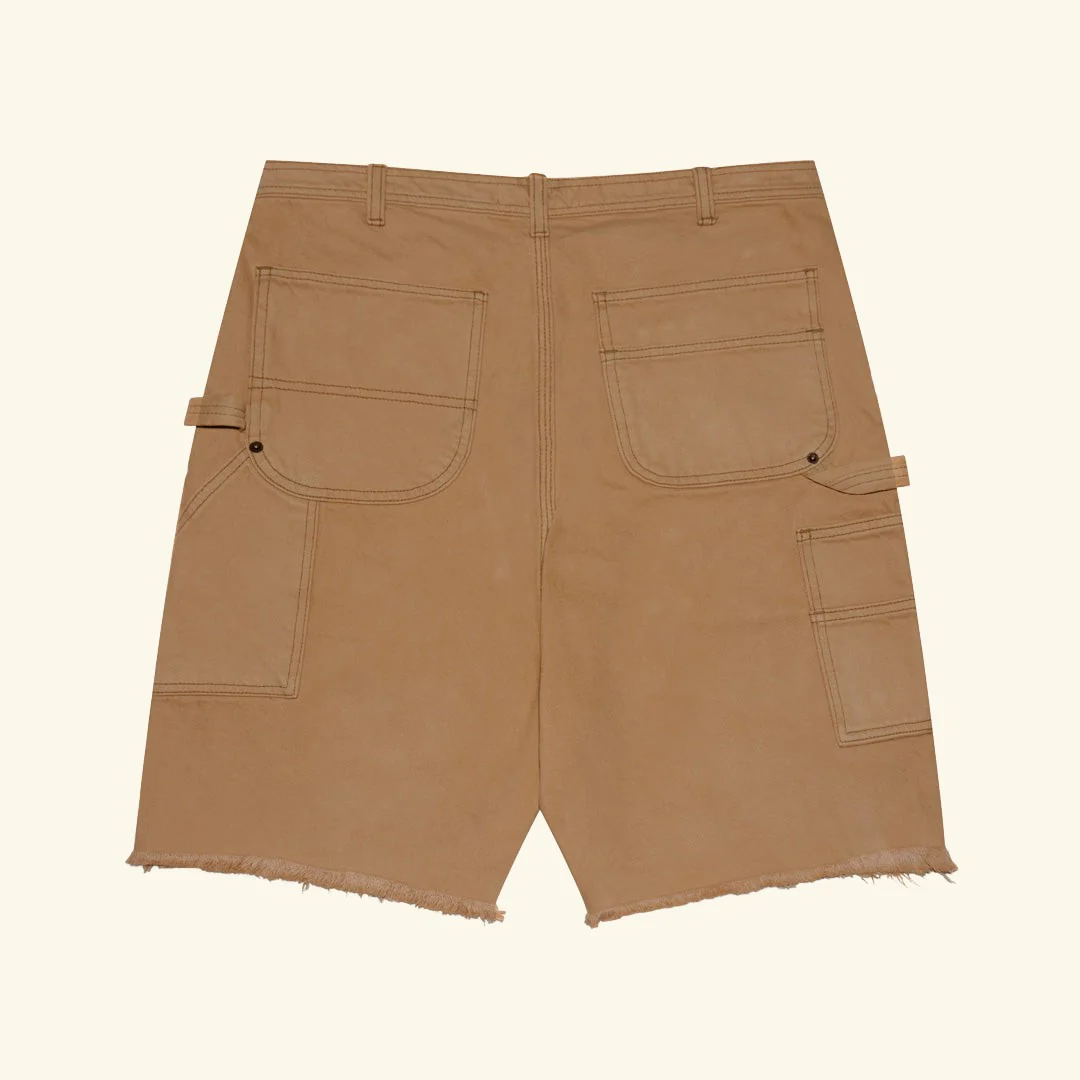 Denim Double Knee Shorts - Image 2