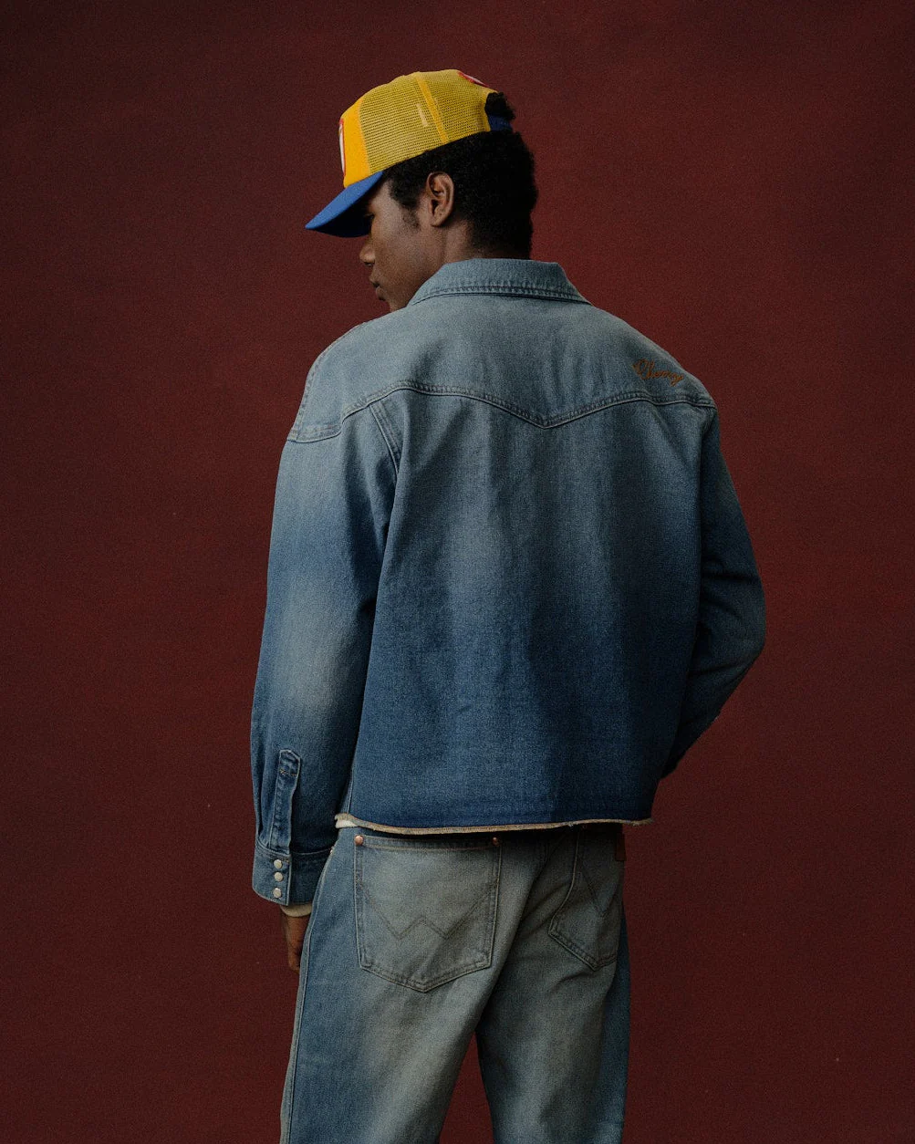 Cherry x Wrangler Denim Shirt Jacket - Image 3