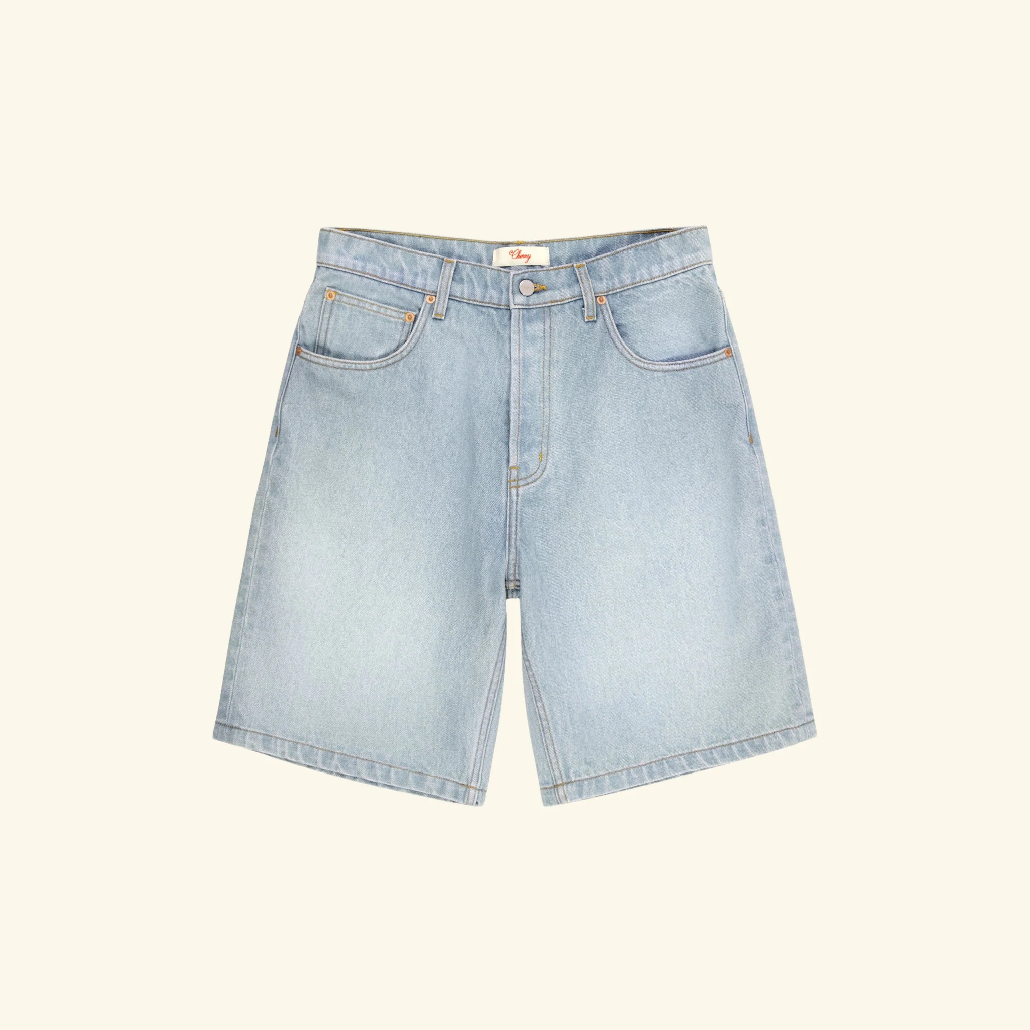 Denim Shorts (Light Wash)