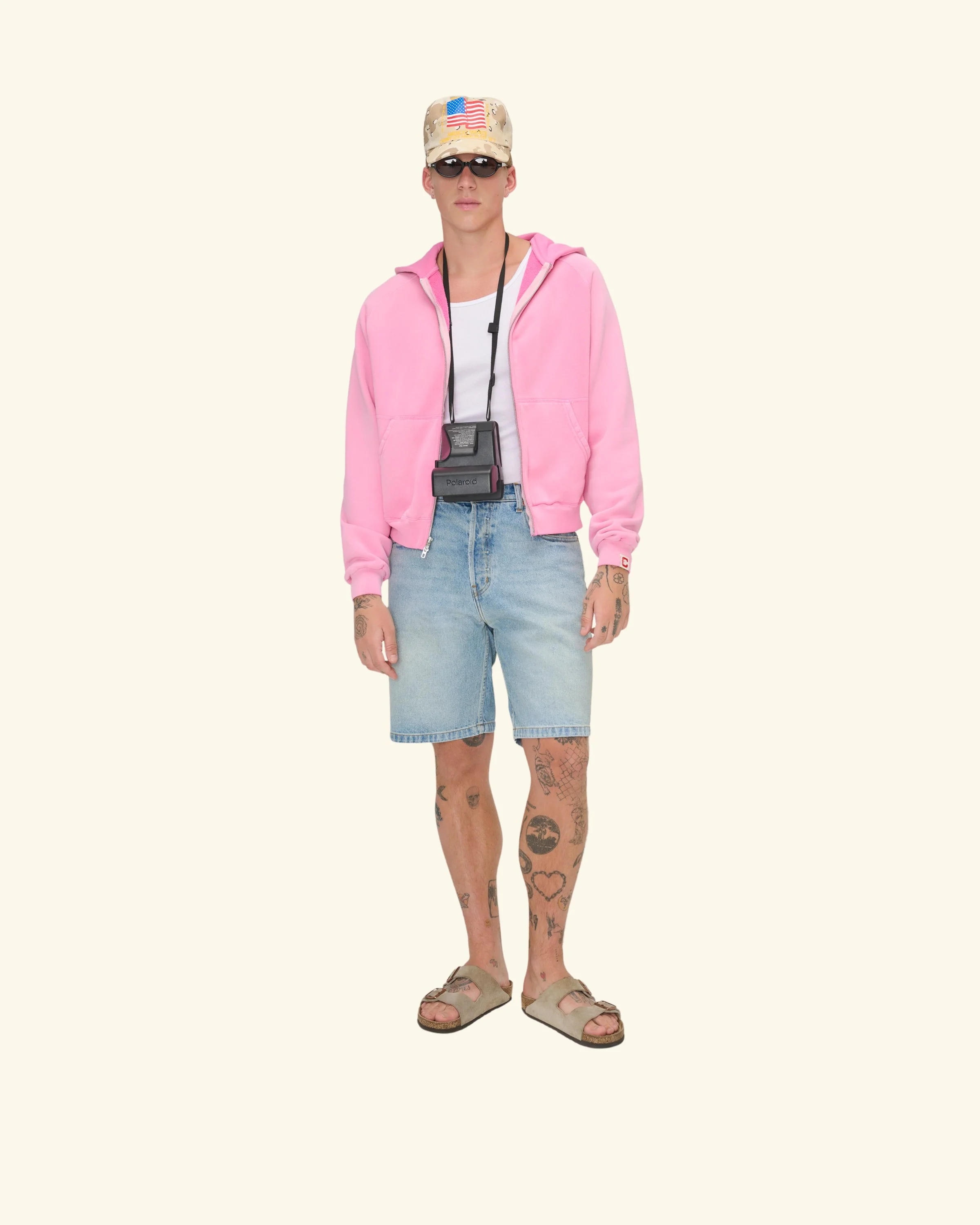 Denim Shorts (Light Wash) - Image 8