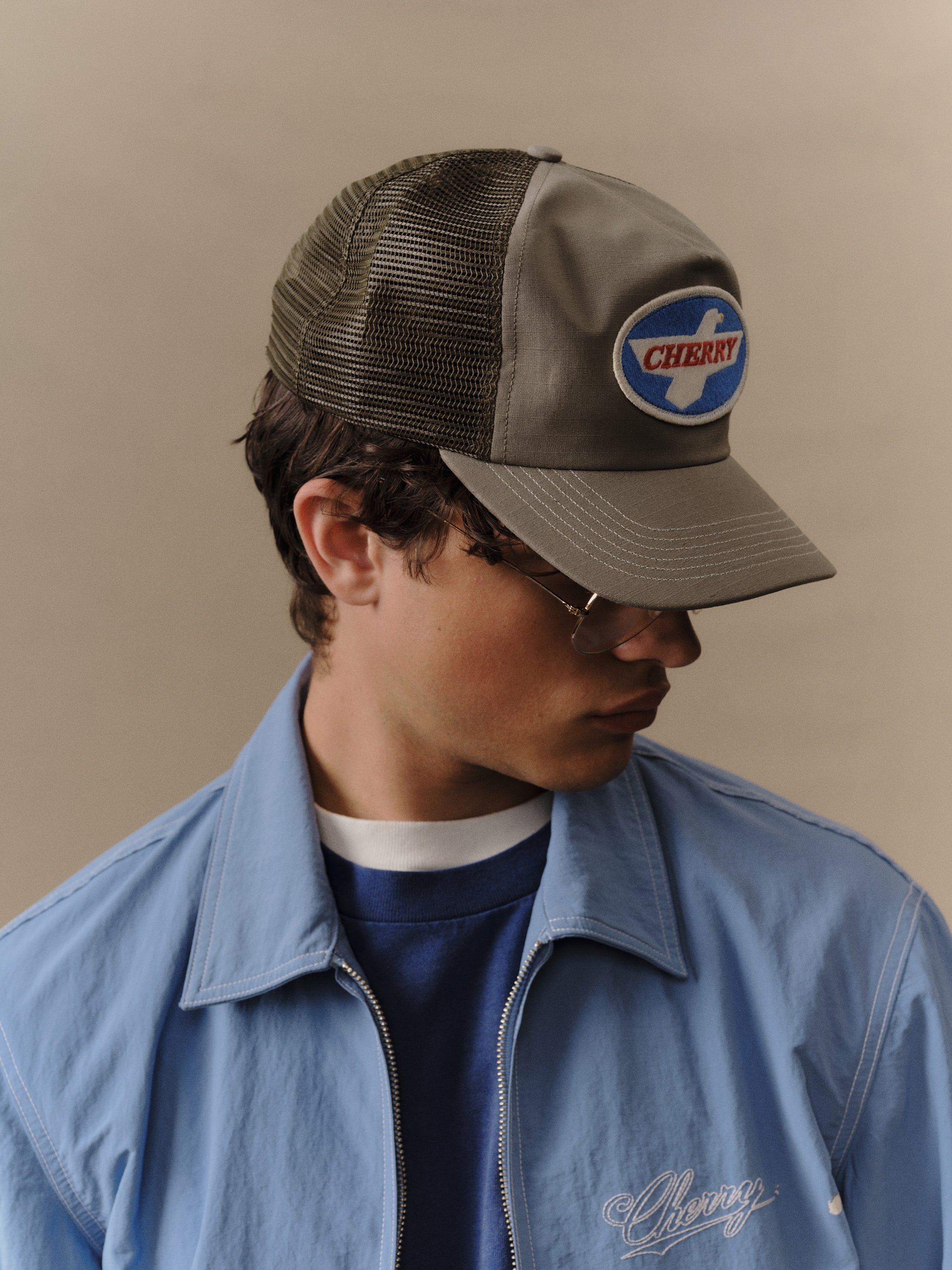 Eagle Patch Trucker (Charcoal) - Image 4