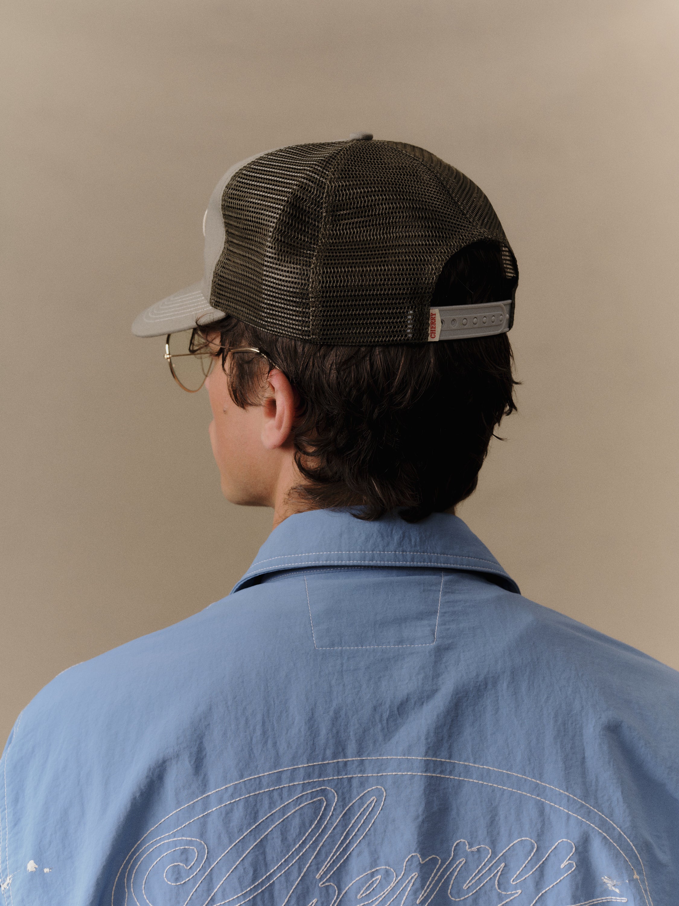 Eagle Patch Trucker (Charcoal) - Image 5