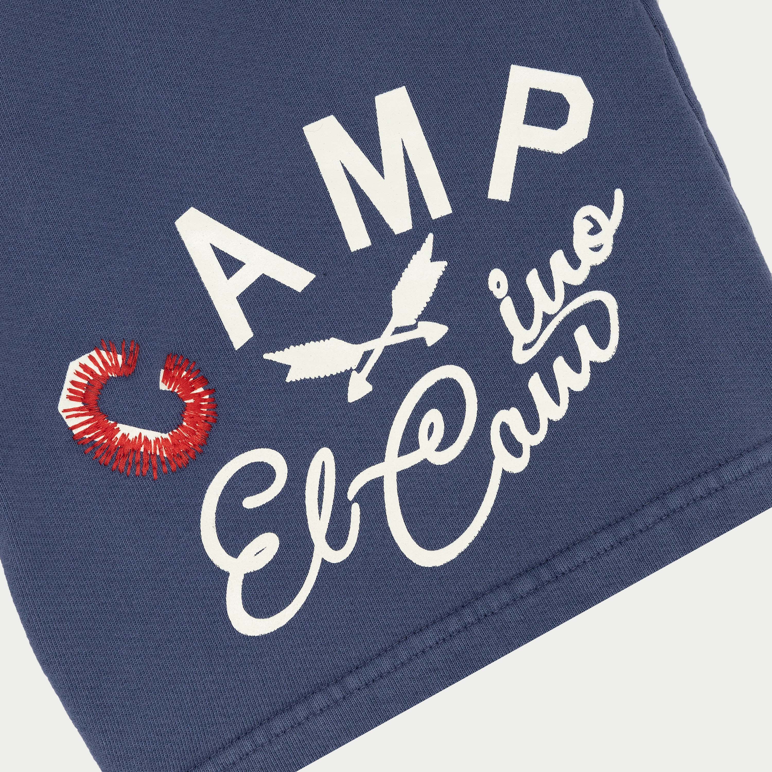 El Cam Midweight Sweatshorts (Faded Navy) - Image 3
