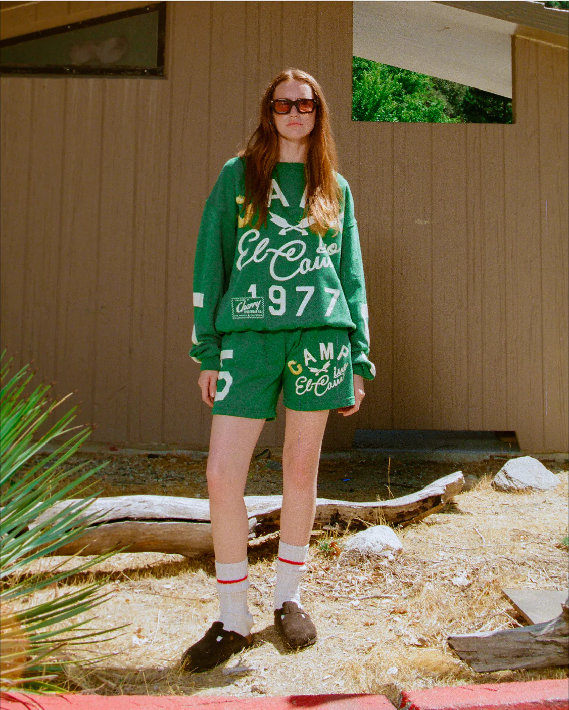 El Cam Sweatshorts (Kelly Green) - Image 6