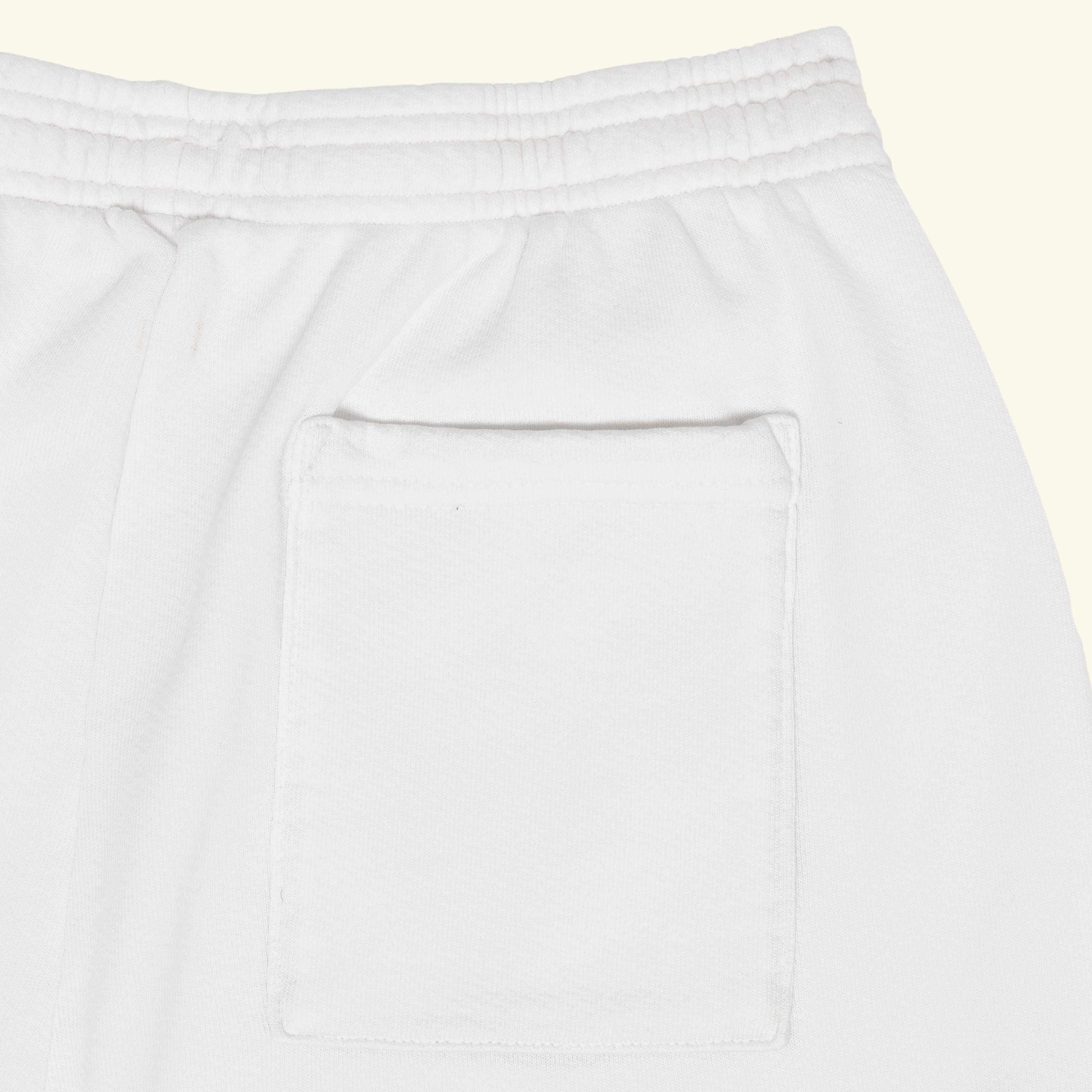 El Cam Sweatshorts (White) - Image 4