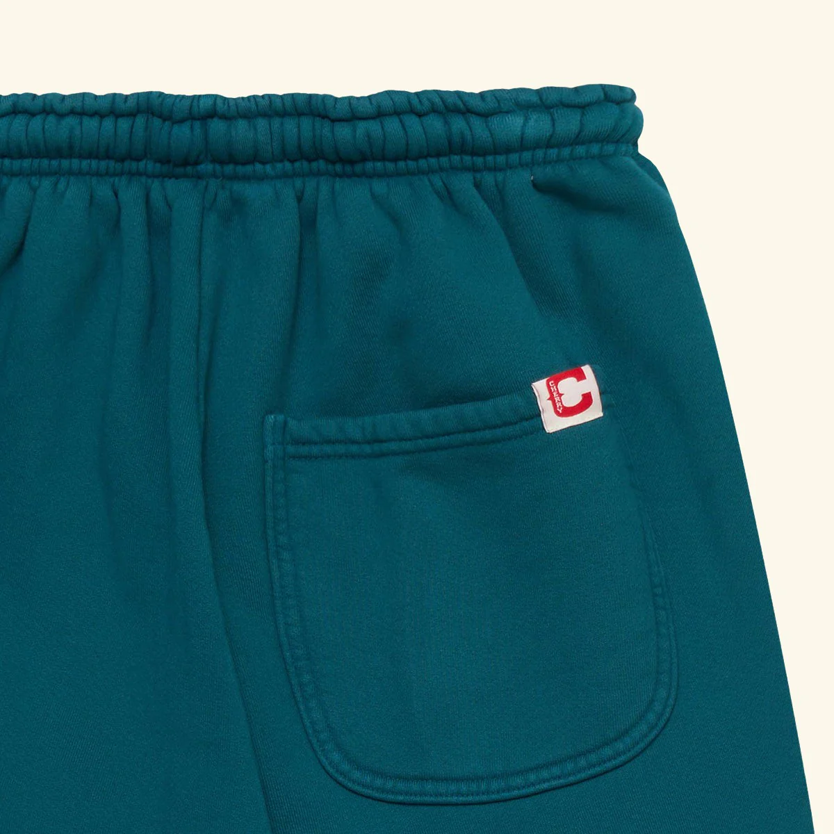 Embroidered Frontier Parachute Sweatpants (Emerald) - Image 6