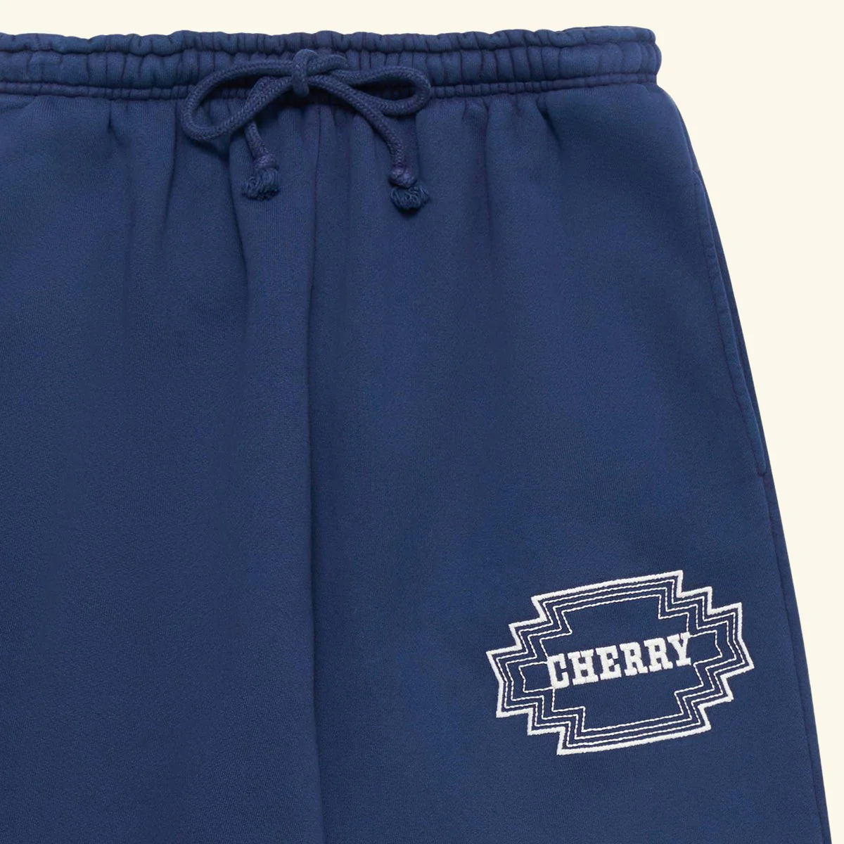 Embroidered Frontier Parachute Sweatpants (Navy) - Image 3