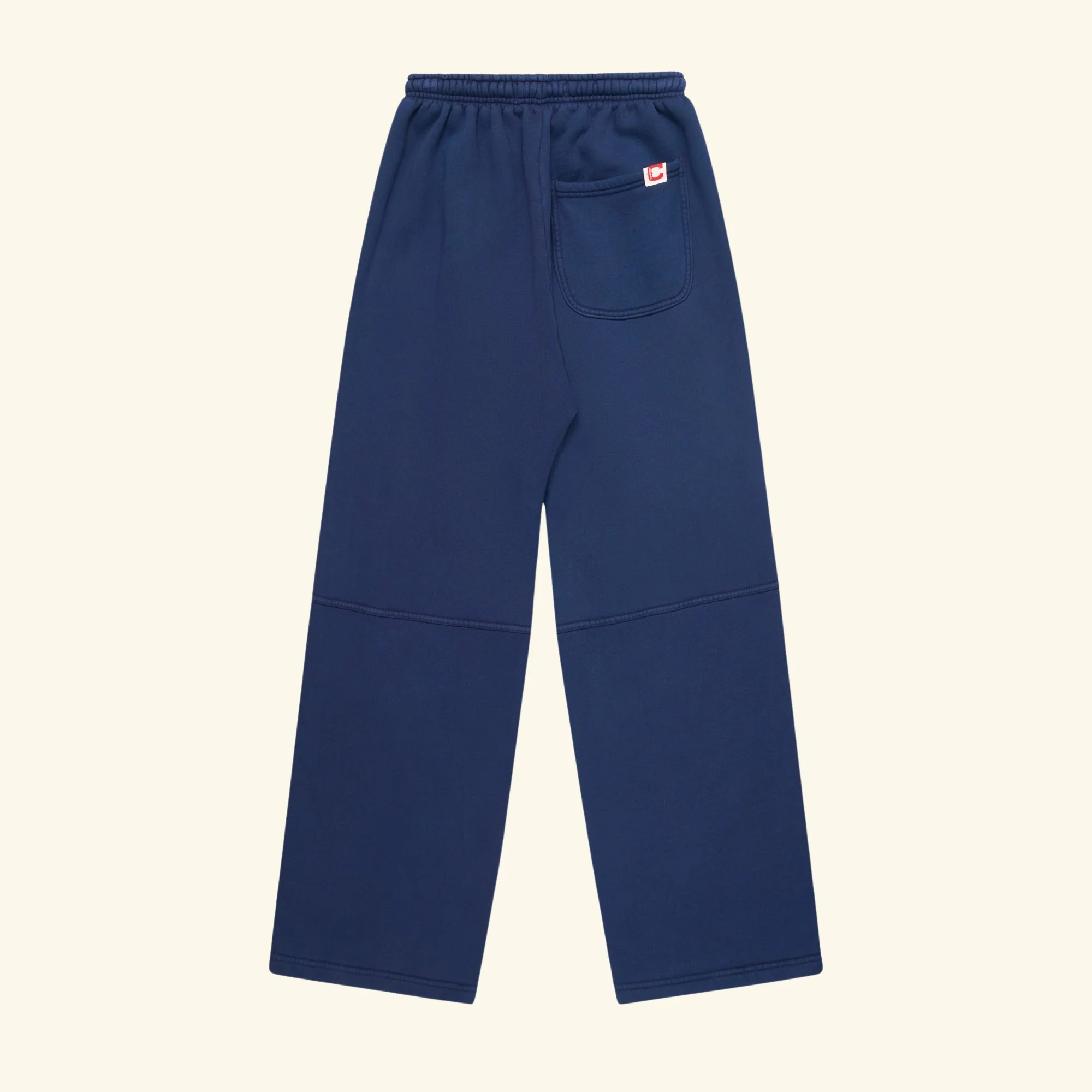 Embroidered Frontier Parachute Sweatpants (Navy) - Image 4