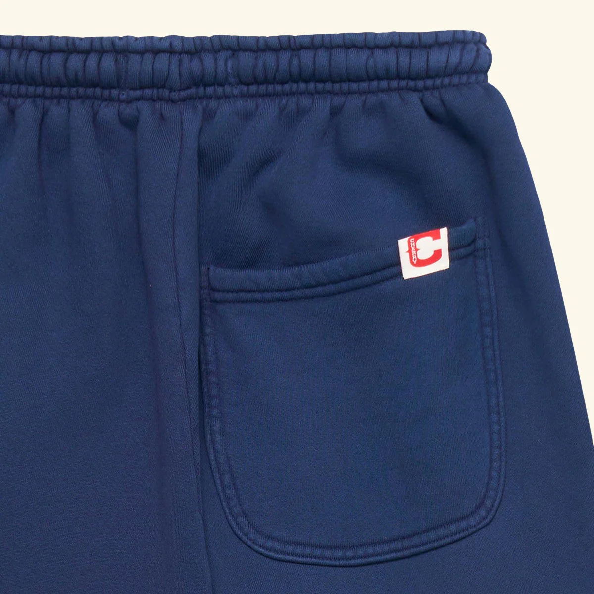 Embroidered Frontier Parachute Sweatpants (Navy) - Image 5
