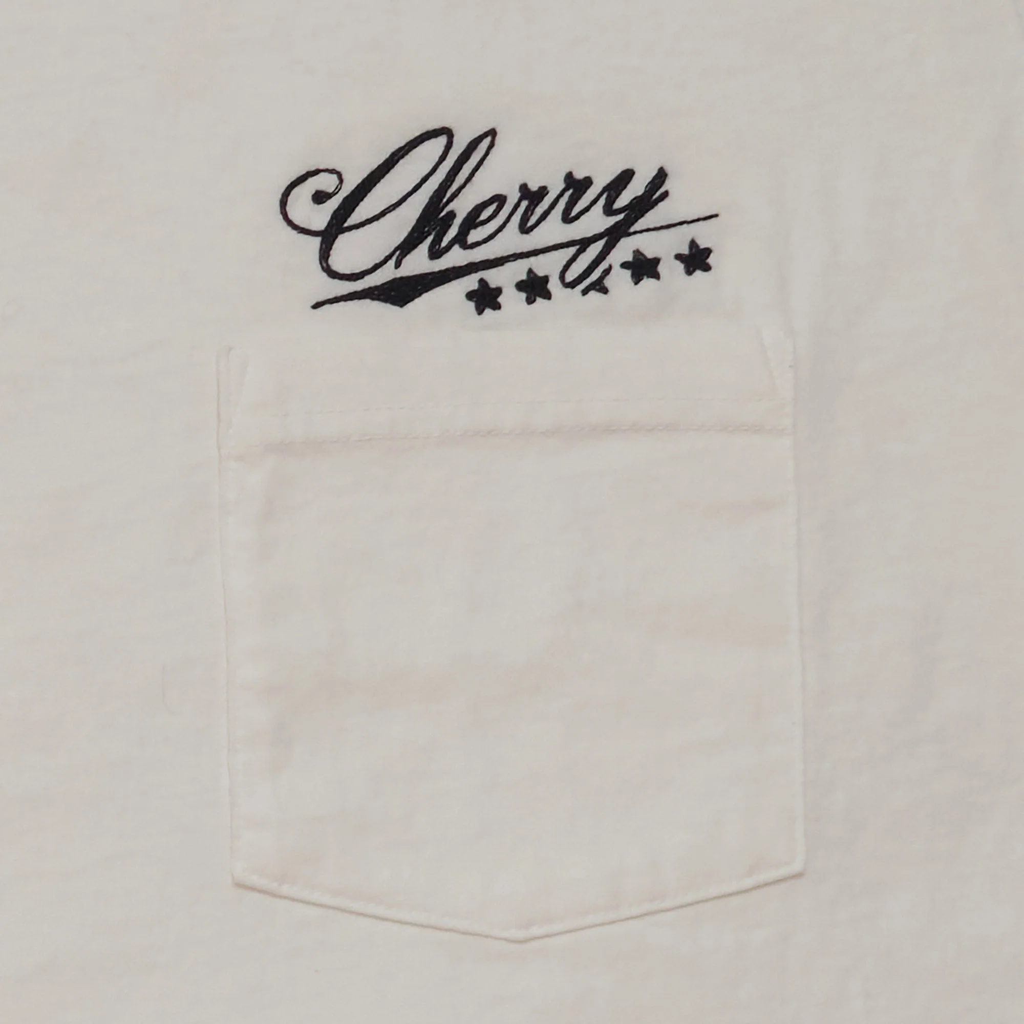 Five Star Boxy Pocket T-Shirt (Vintage White) - Image 3
