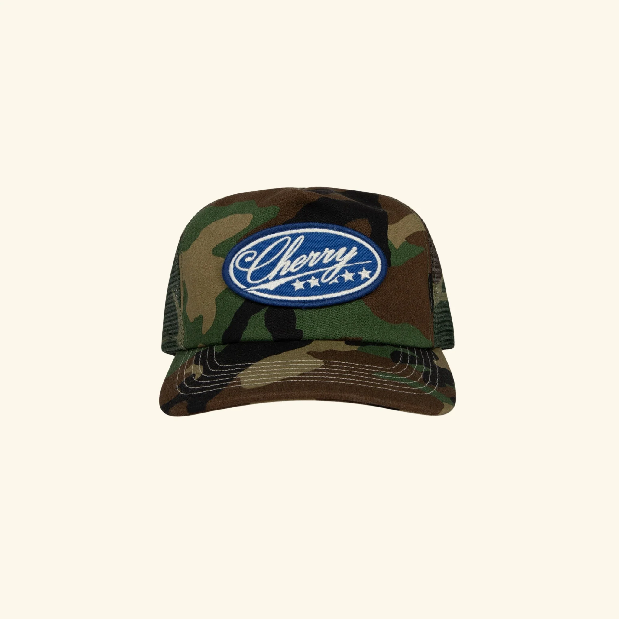 Five Star Camo Mesh Trucker Hat (Camo)