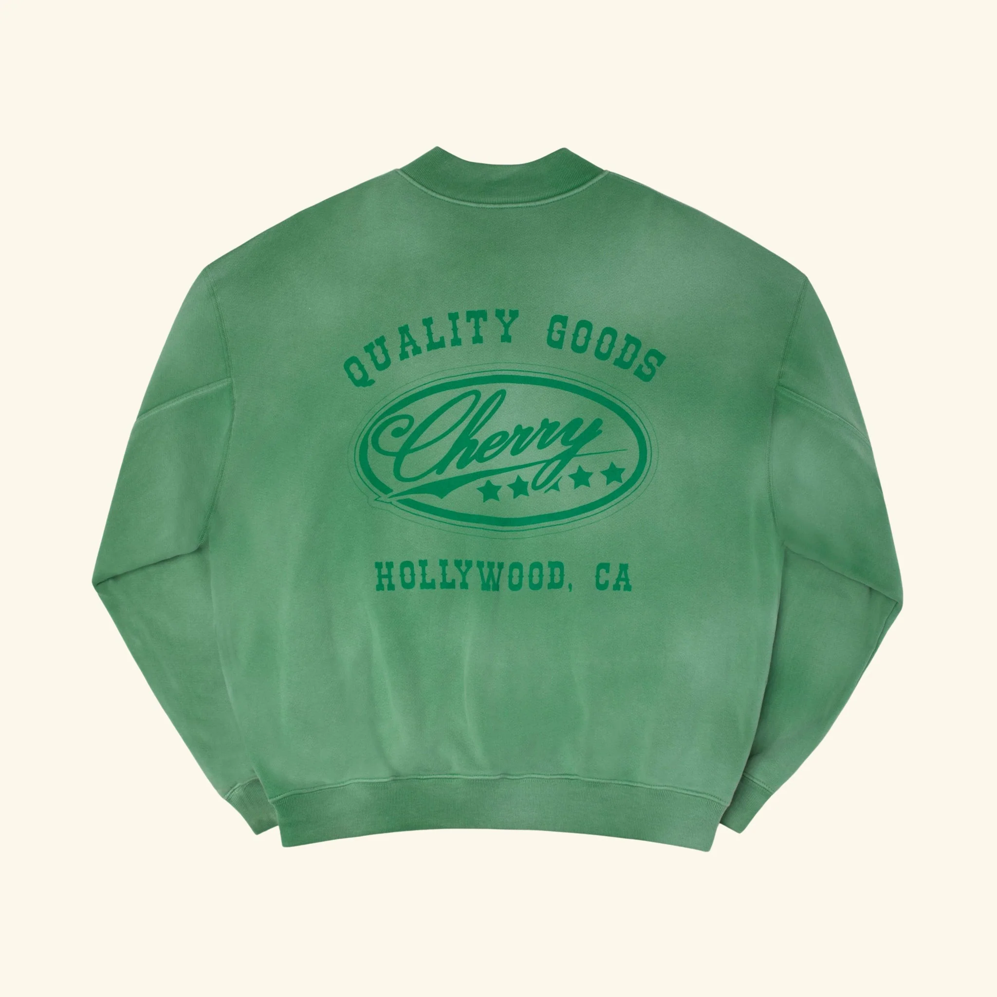 Five Star Zip Up Crewneck