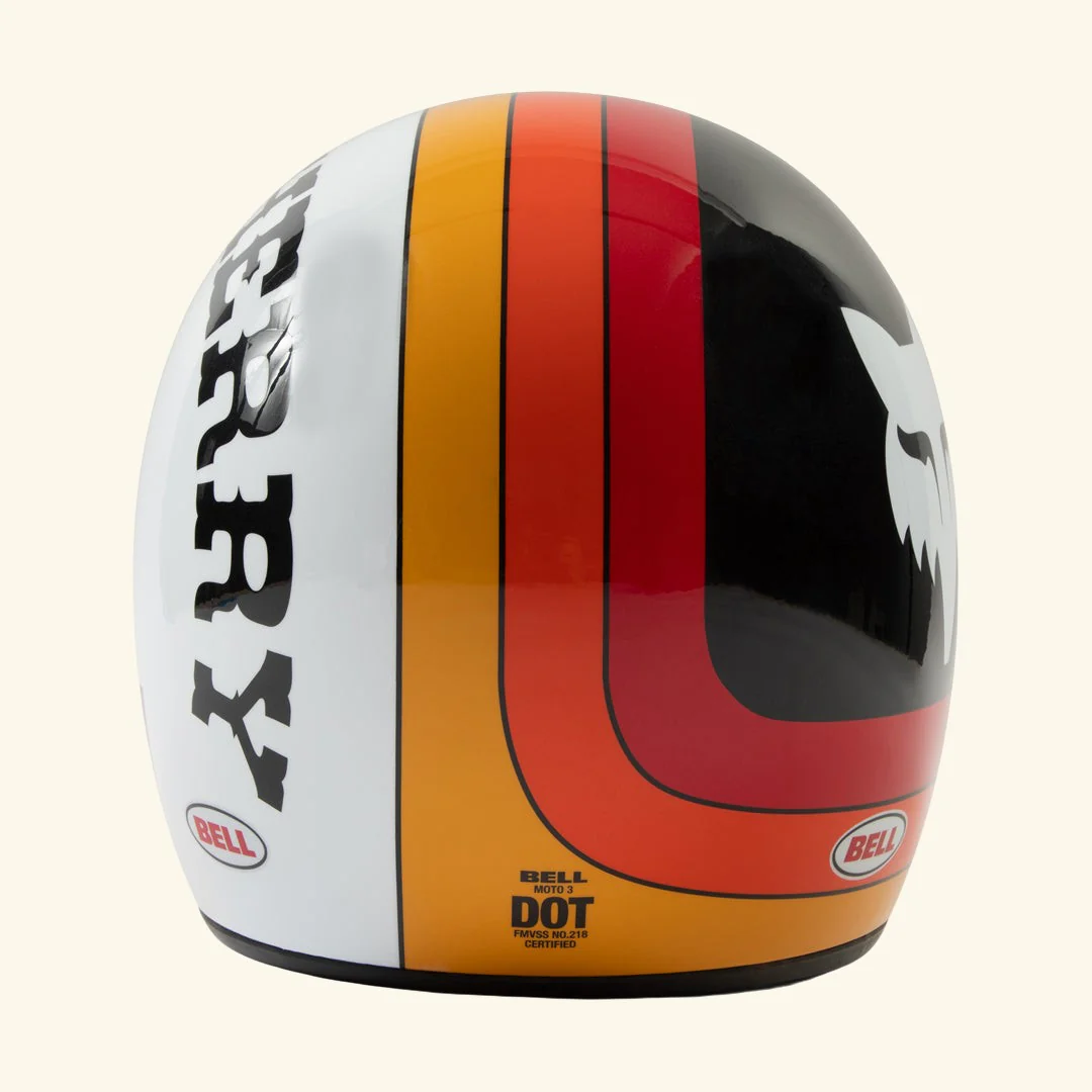 Fox X Cherry Moto-3 Helmet - Image 6