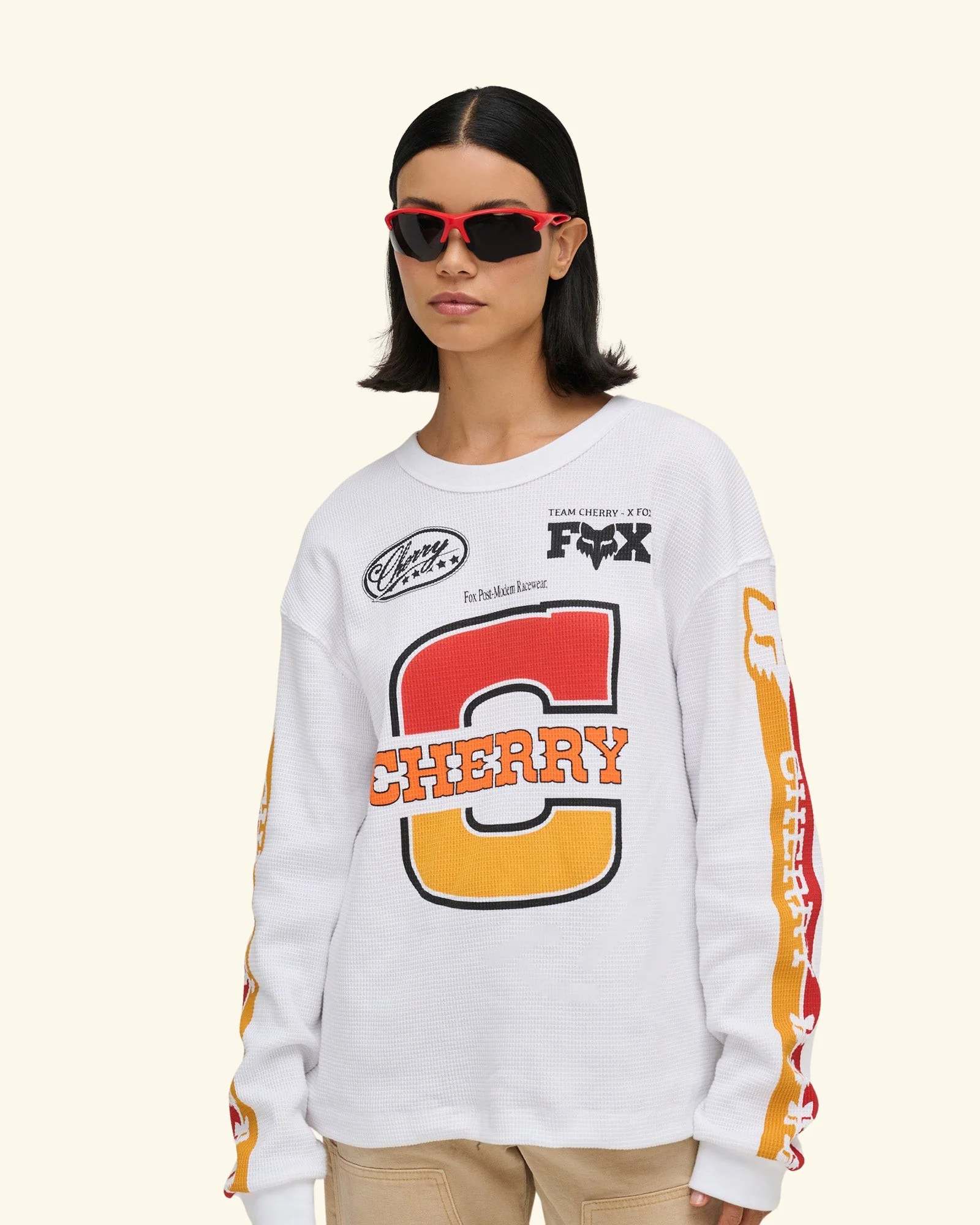 Fox X Cherry Moto Jersey - Image 6