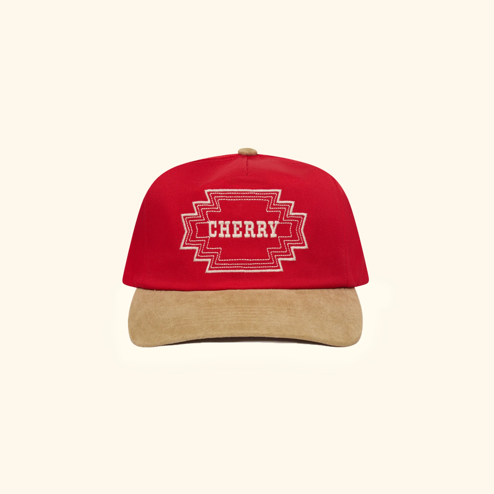 Frontier 5 Panel Hat (Red)