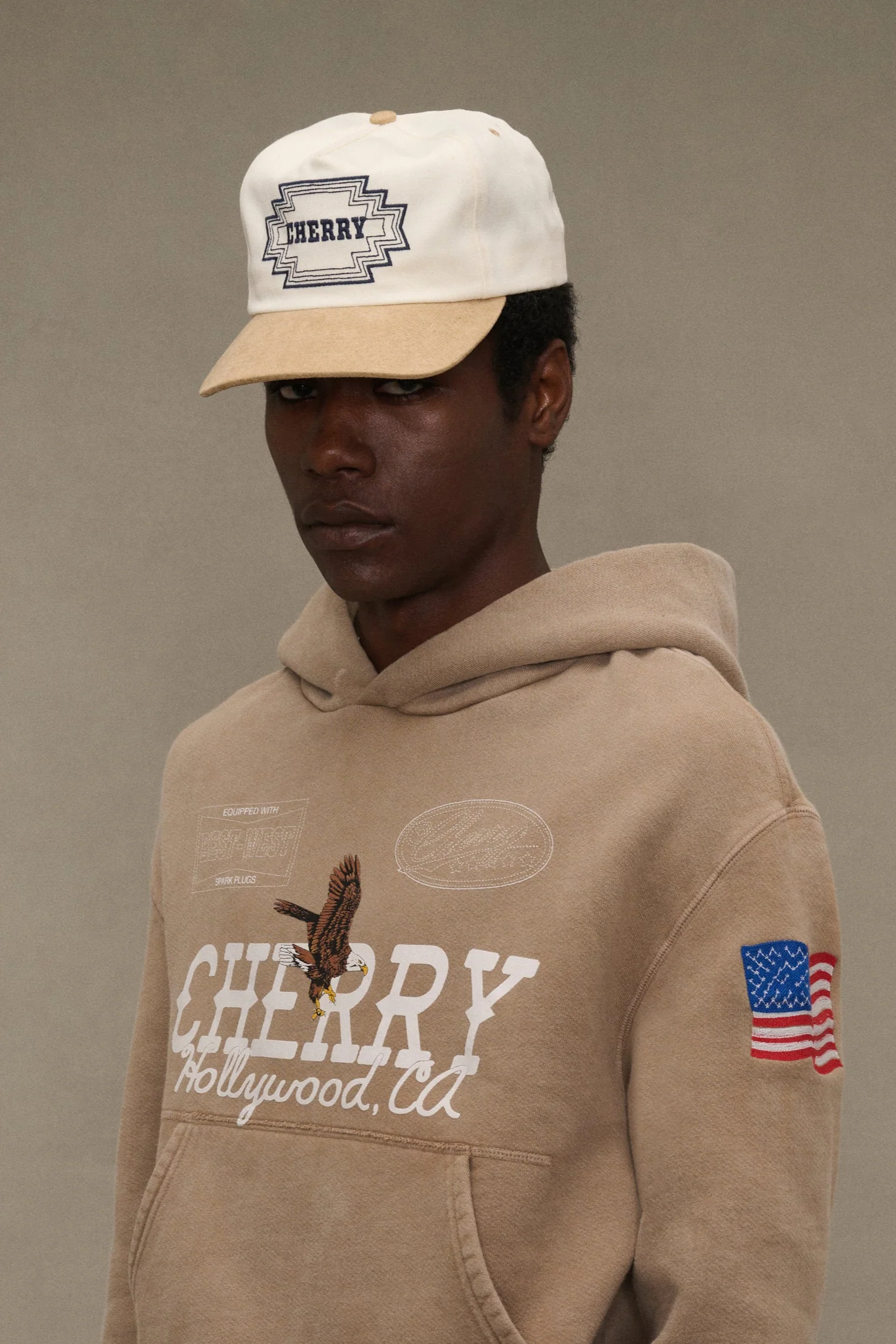Frontier 5 Panel Hat (White) - Image 2