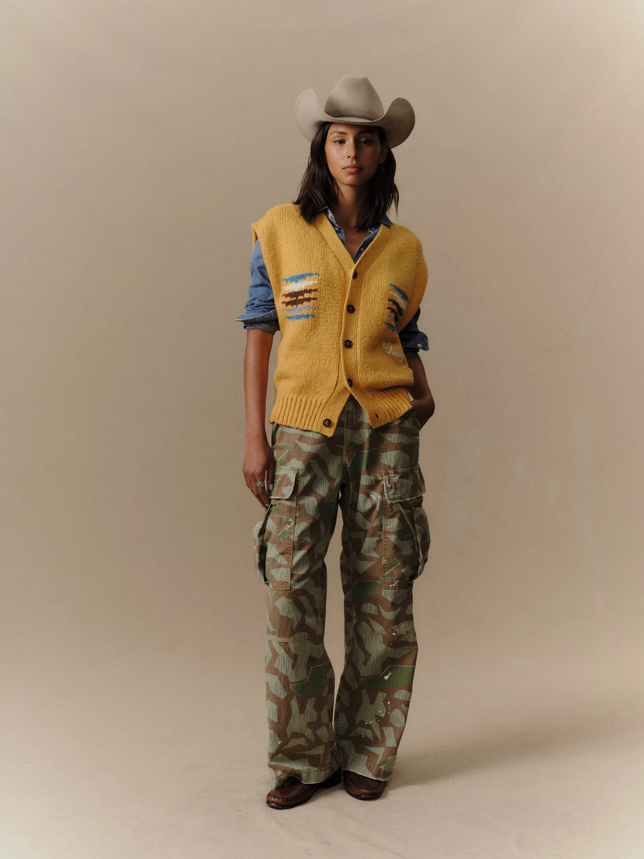 Frontier Knit Vest (Sun Yellow) - Image 5