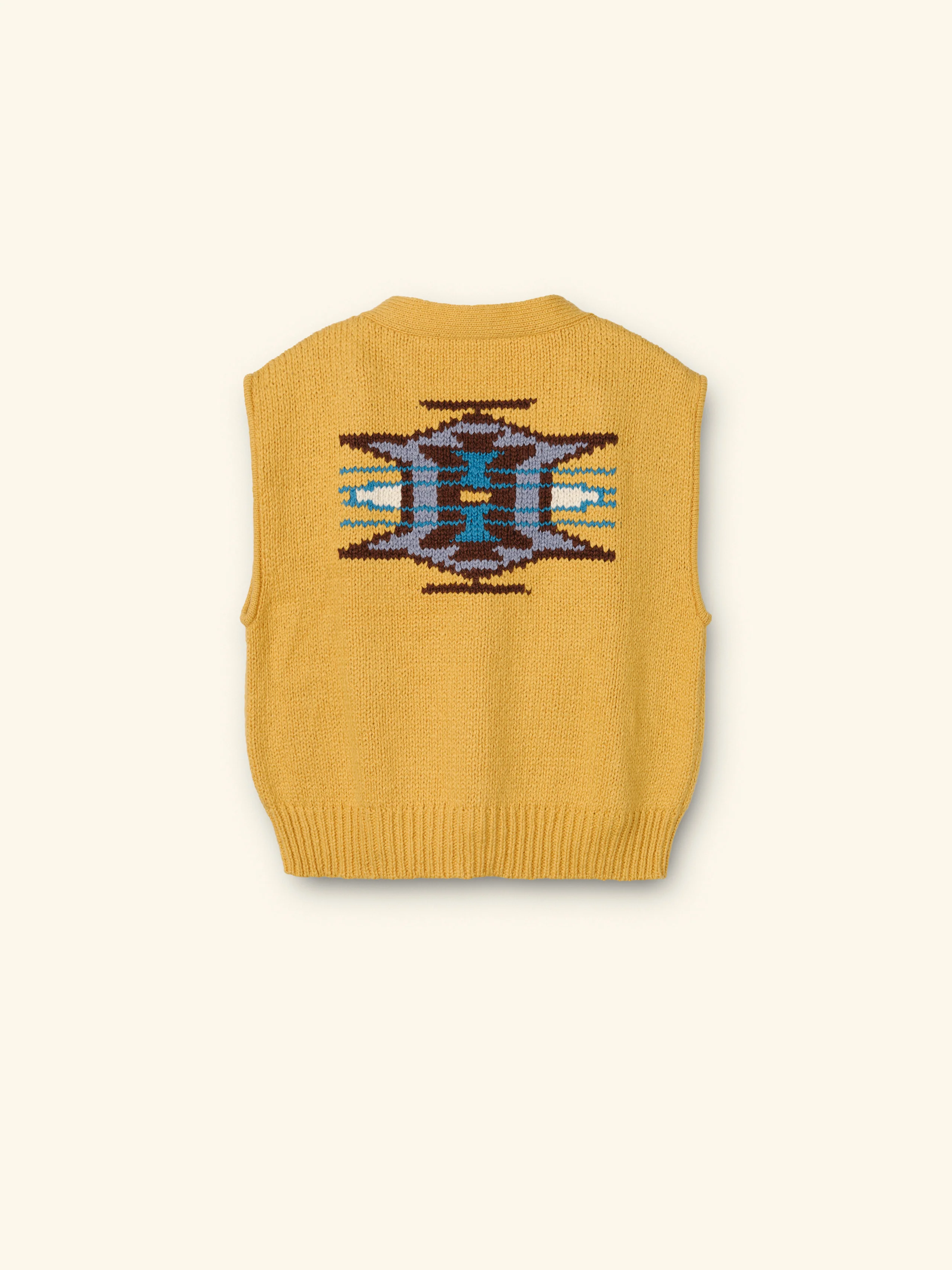 Frontier Knit Vest (Sun Yellow) - Image 8