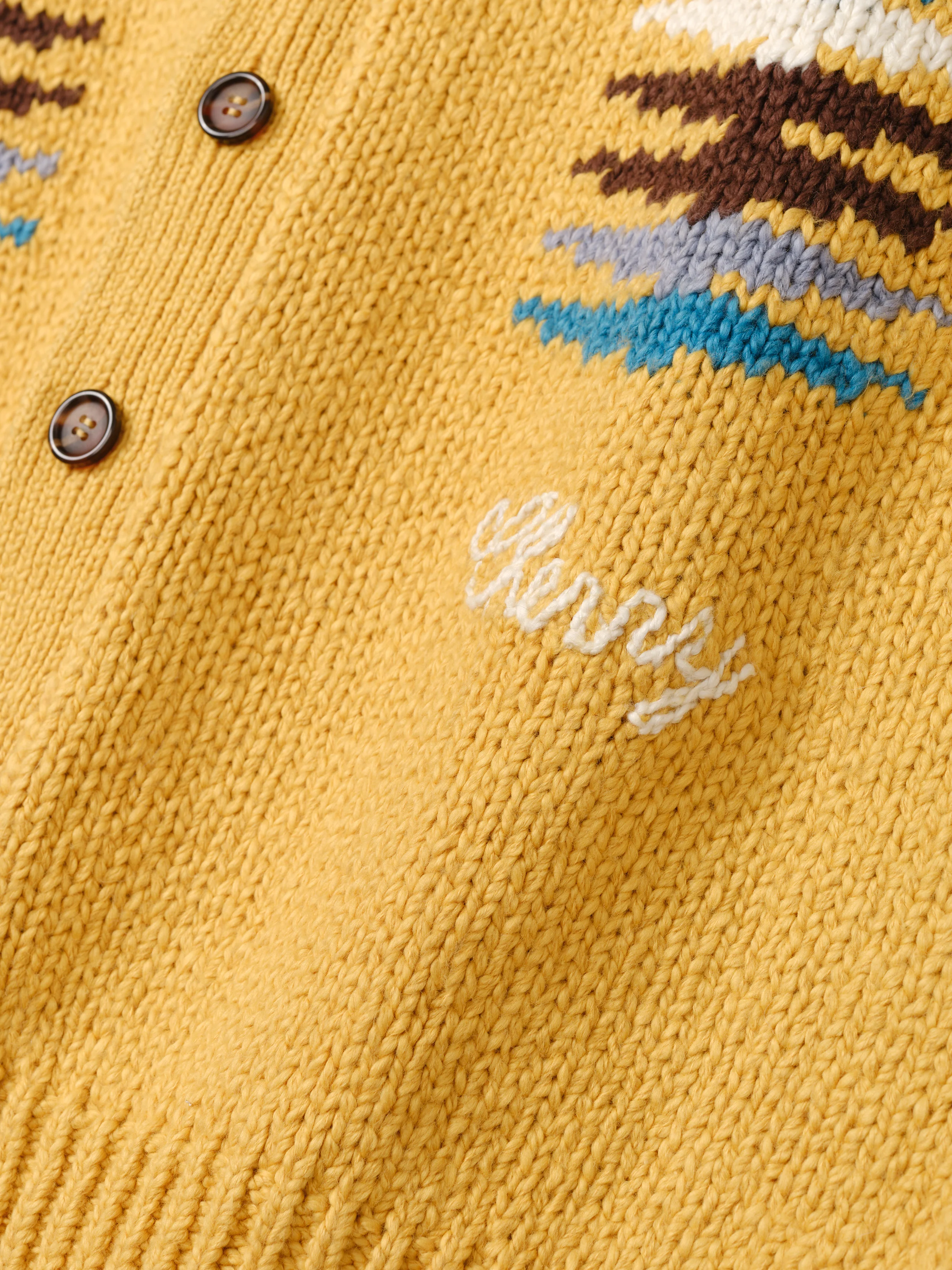 Frontier Knit Vest (Sun Yellow) - Image 9