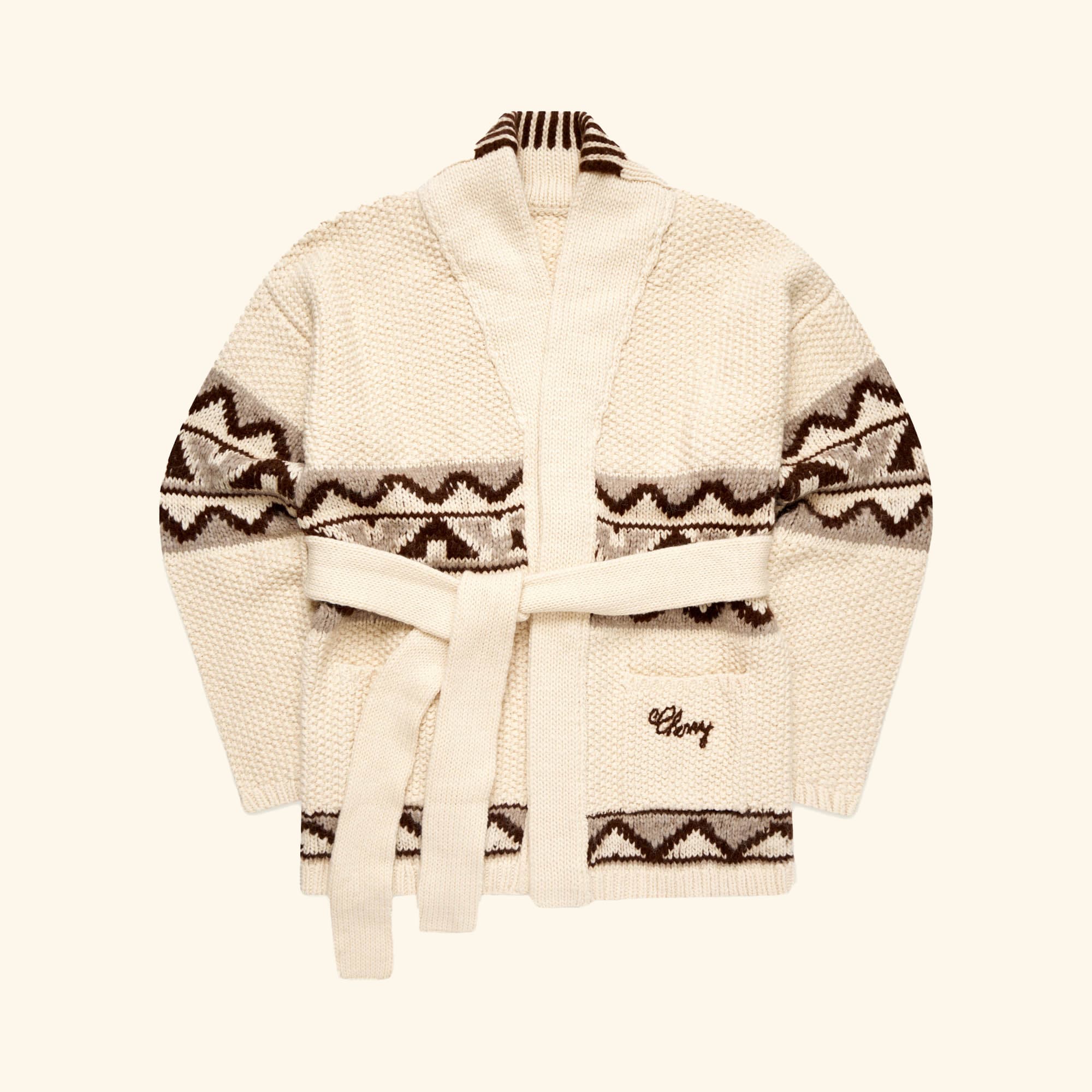 Frontier Smoking Jacket (Cream)