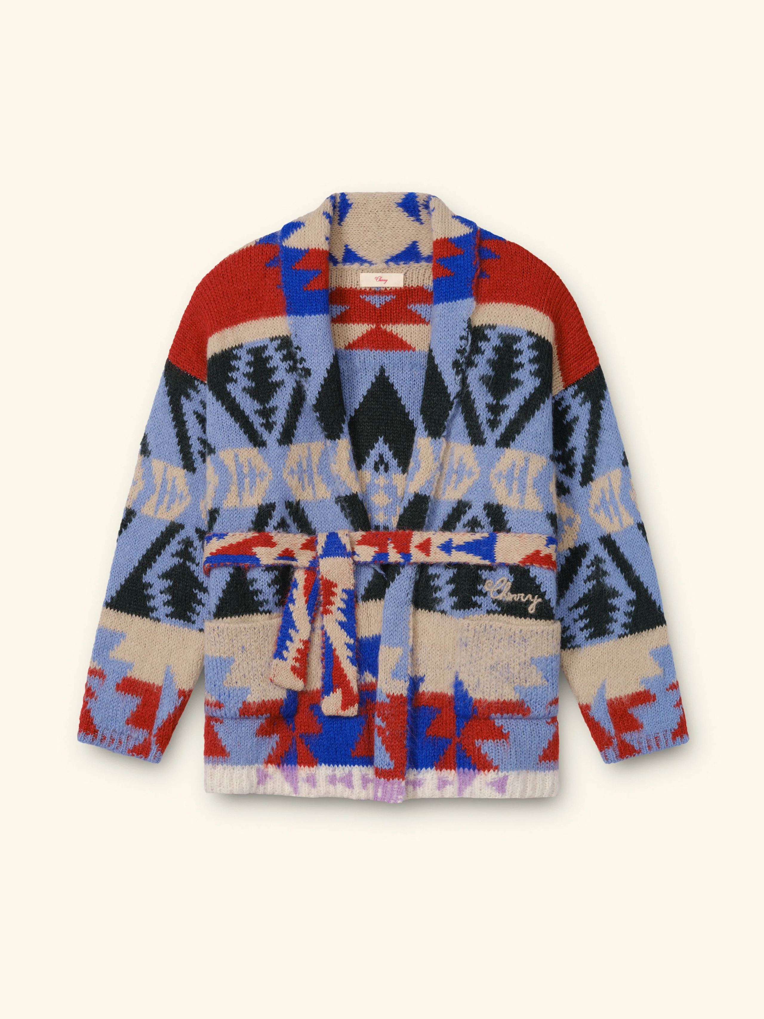 Frontier Striped Smoking Jacket