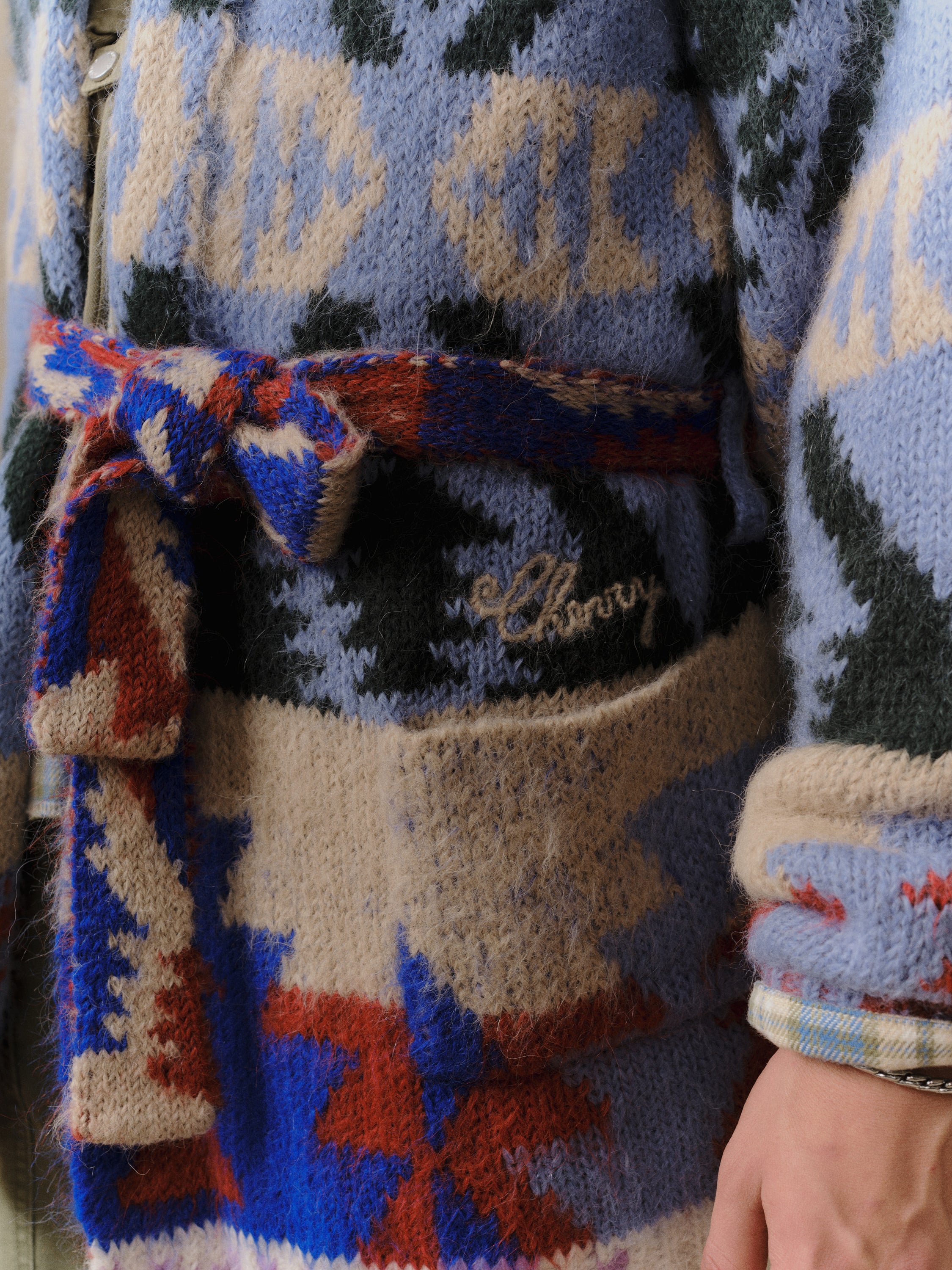 Frontier Striped Smoking Jacket - Image 6