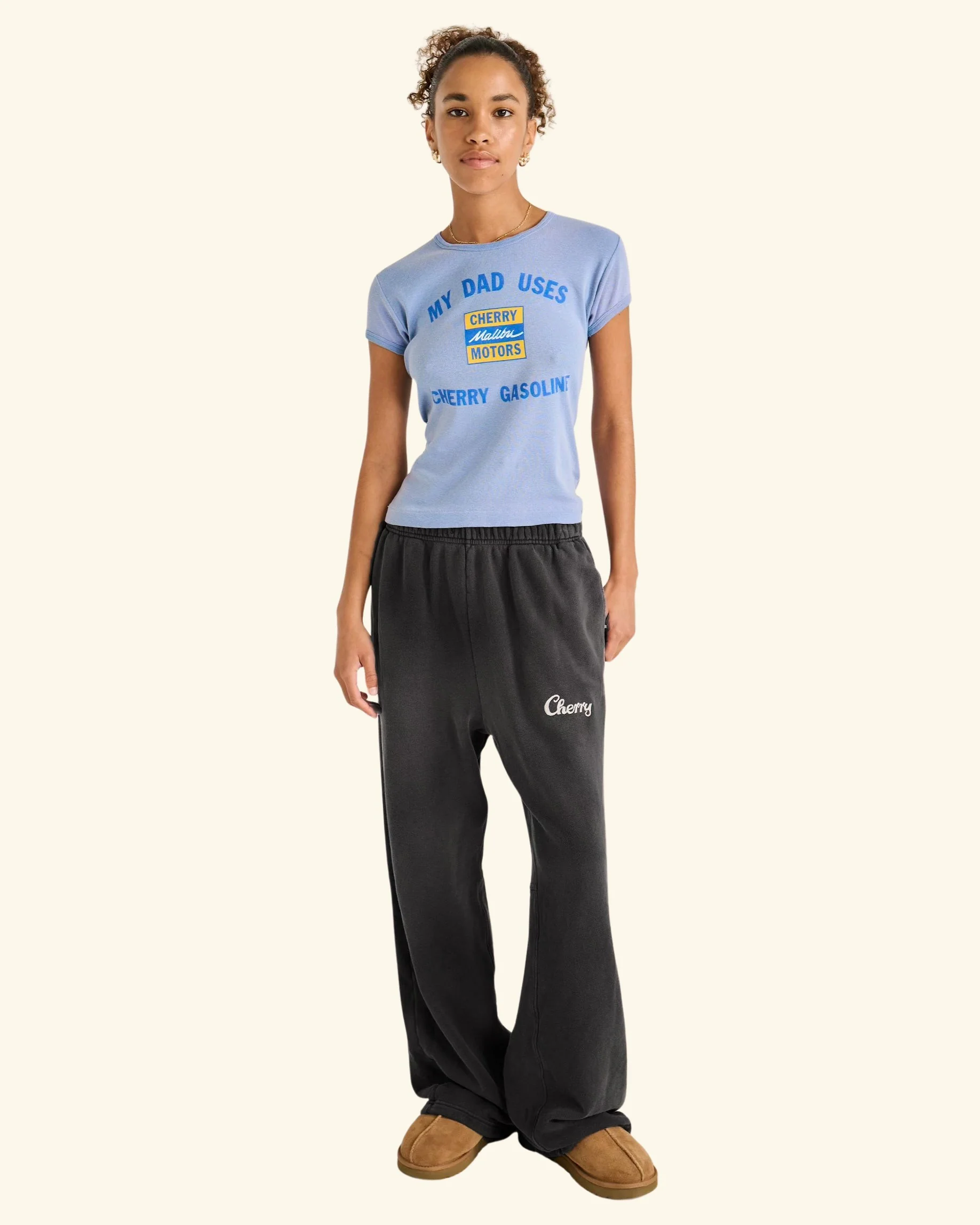 Gasoline Scoop Baby Tee - Image 3