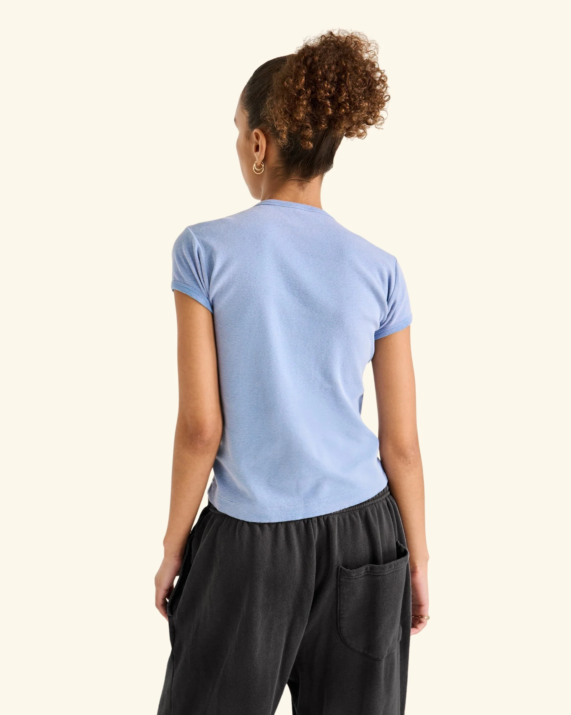 Gasoline Scoop Baby Tee - Image 5