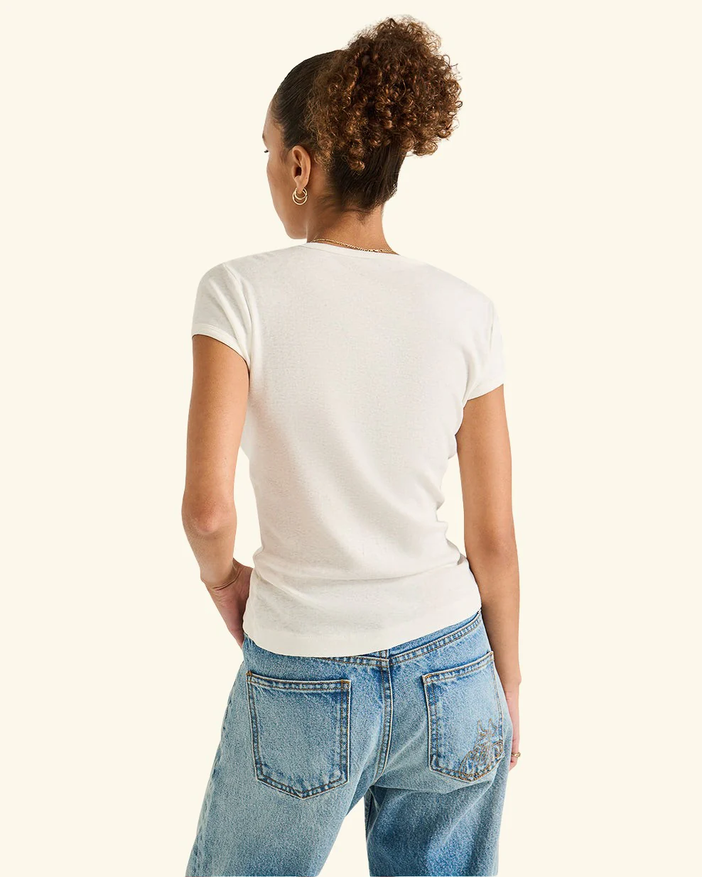 Gasoline Scoop Baby Tee - Image 5