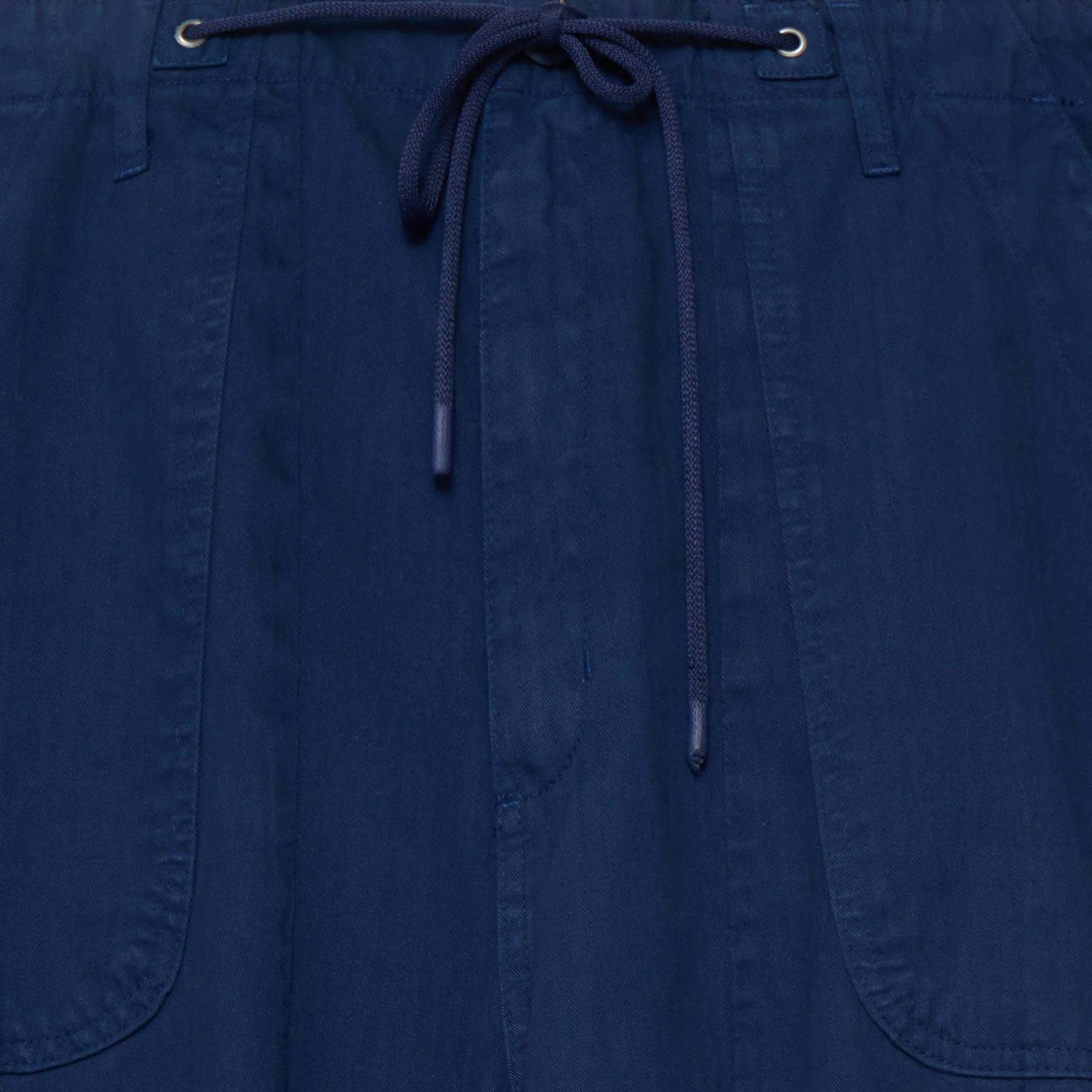 Herringbone Parachute Pants (Navy) - Image 6