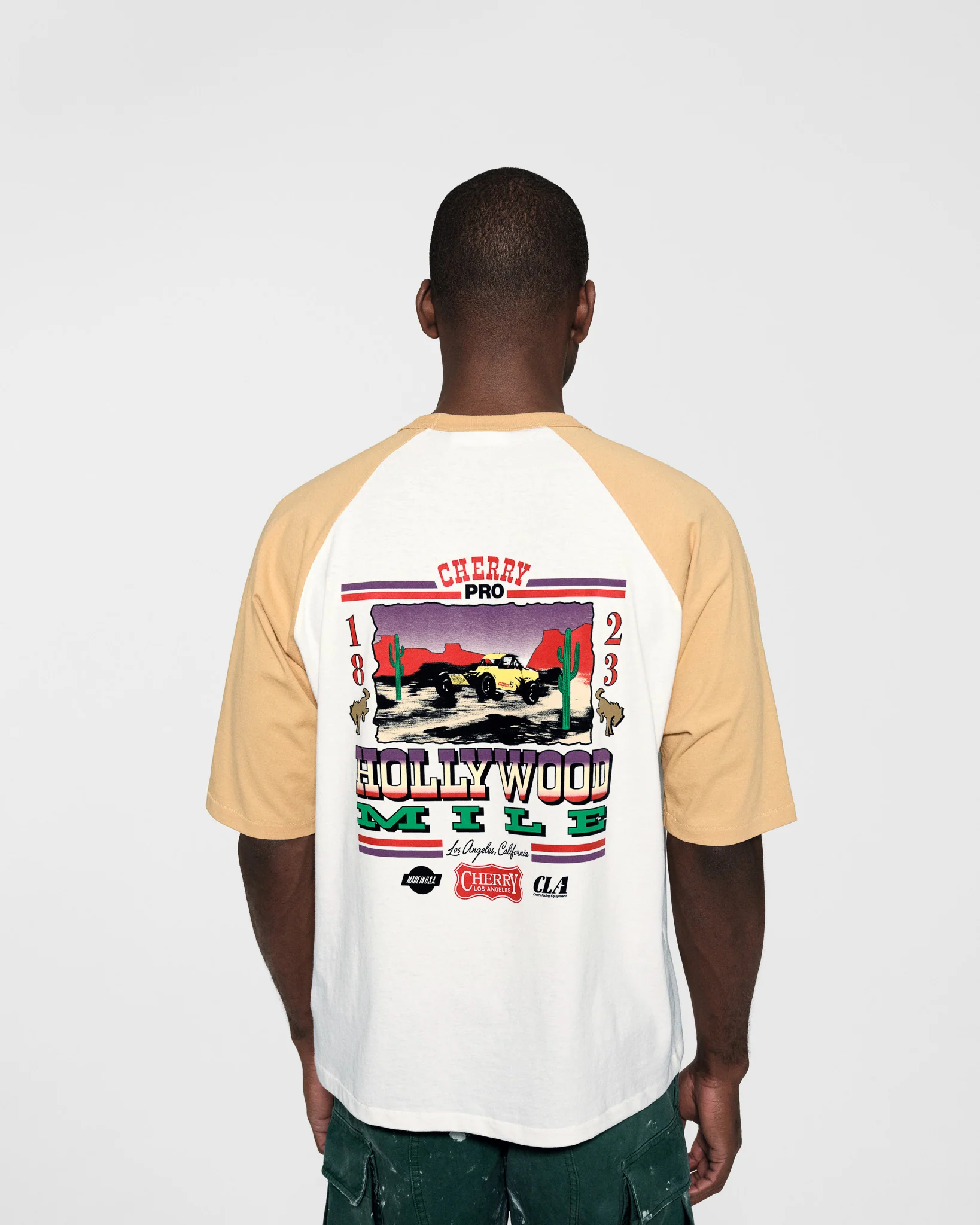 Hollywood Mile Baseball Tee - Image 4